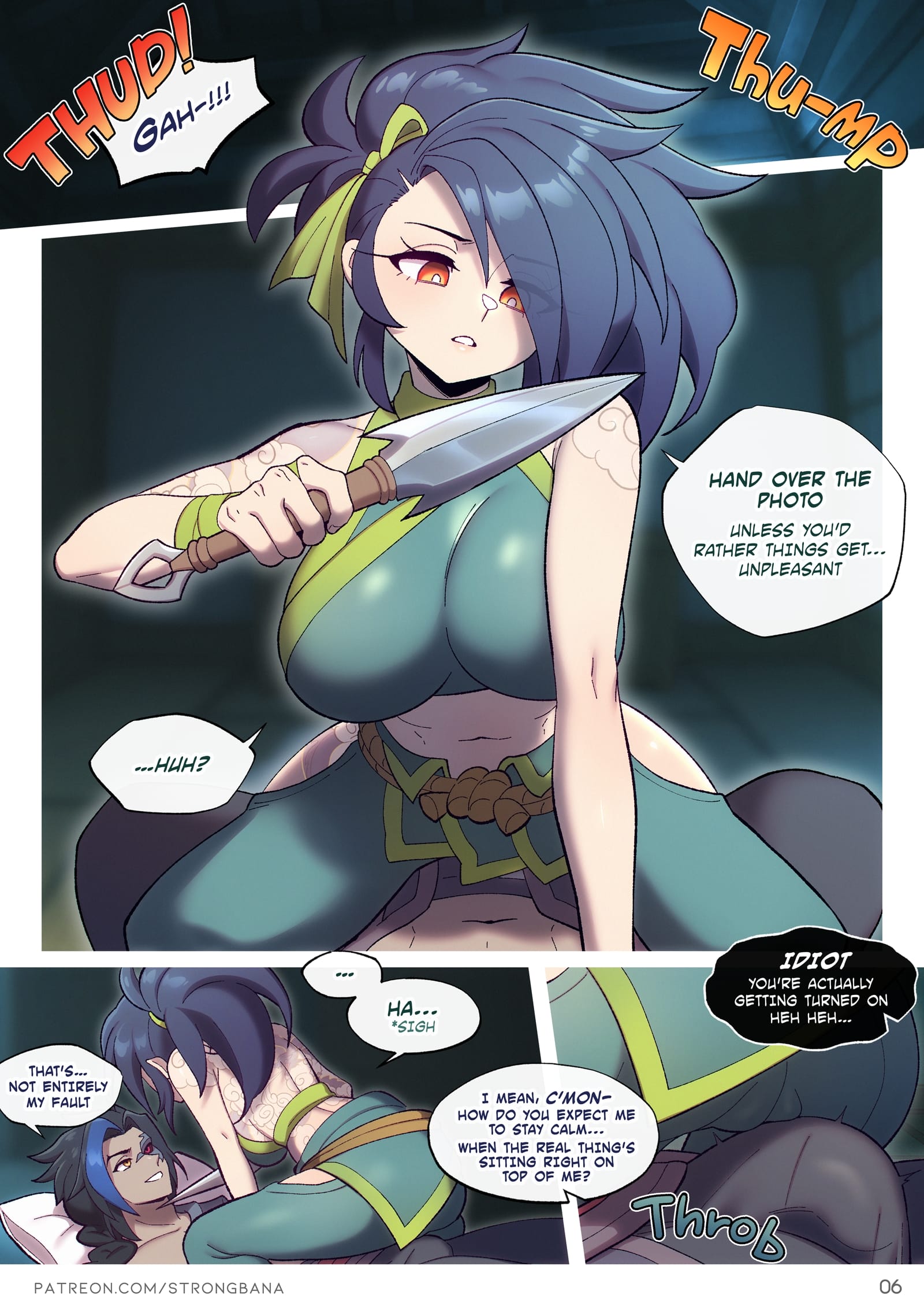 Kink,Oh : The Rogue Ninja (League of Legends) [Strong Bana] Chapter 1 - Page 12