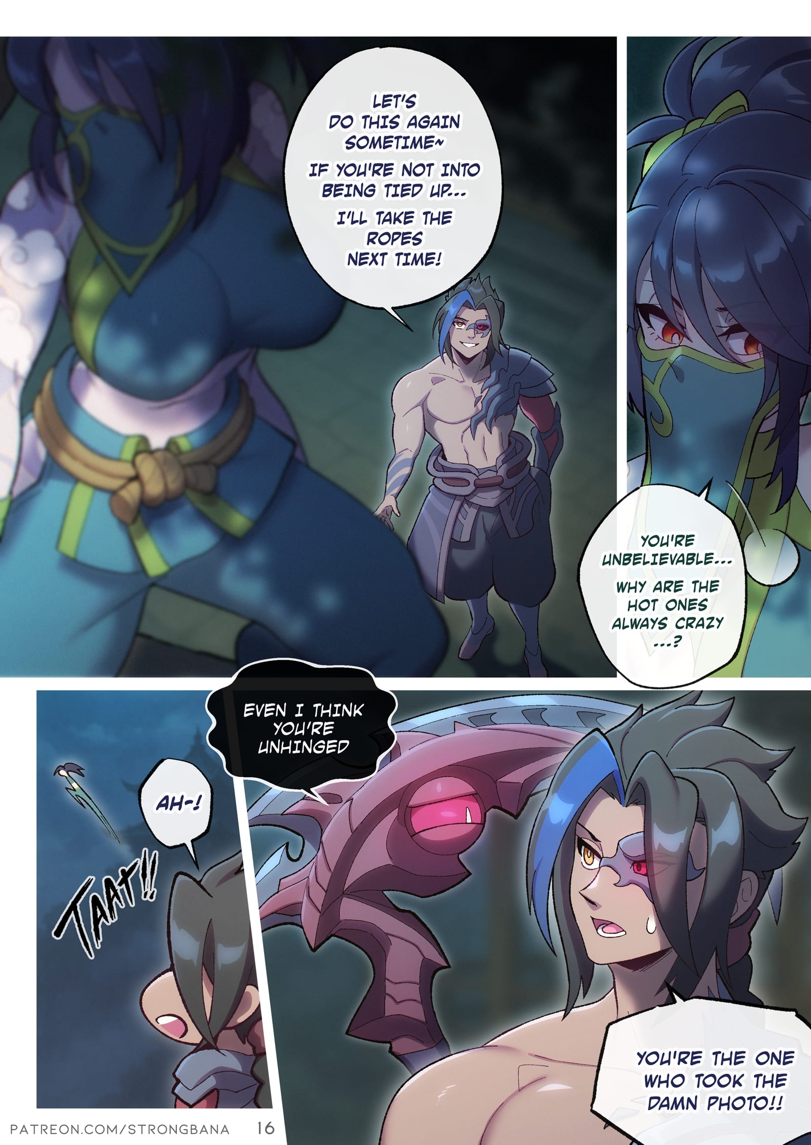 Kink,Oh : The Rogue Ninja (League of Legends) [Strong Bana] Chapter 1 - Page 22