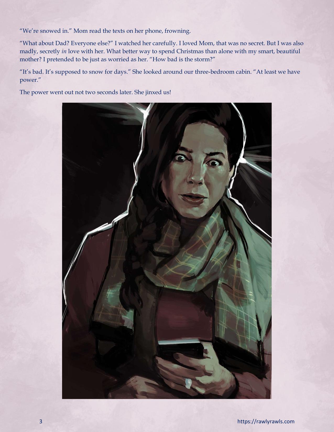 Marooned Christmas [BSA , Rawly Rawls] Chapter 1 - Page 3