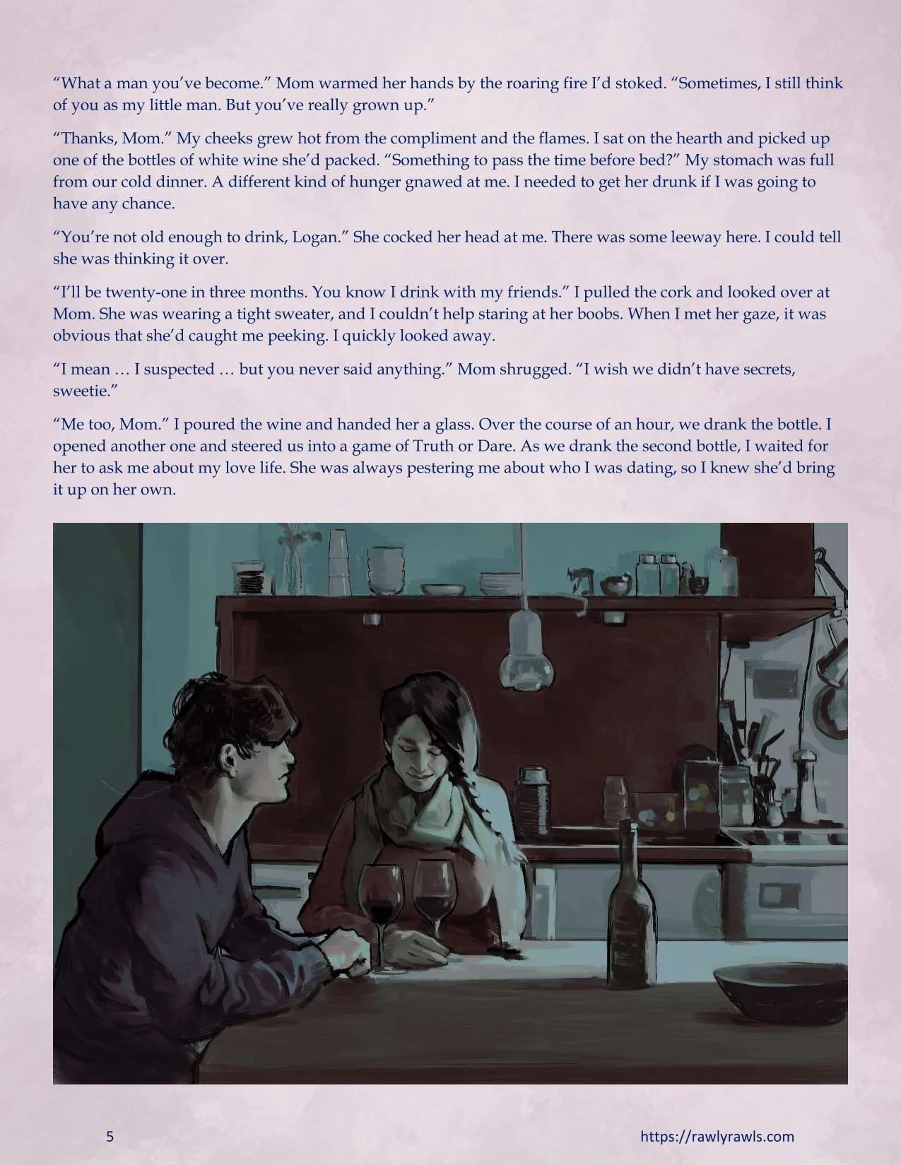 Marooned Christmas [BSA , Rawly Rawls] Chapter 1 - Page 5