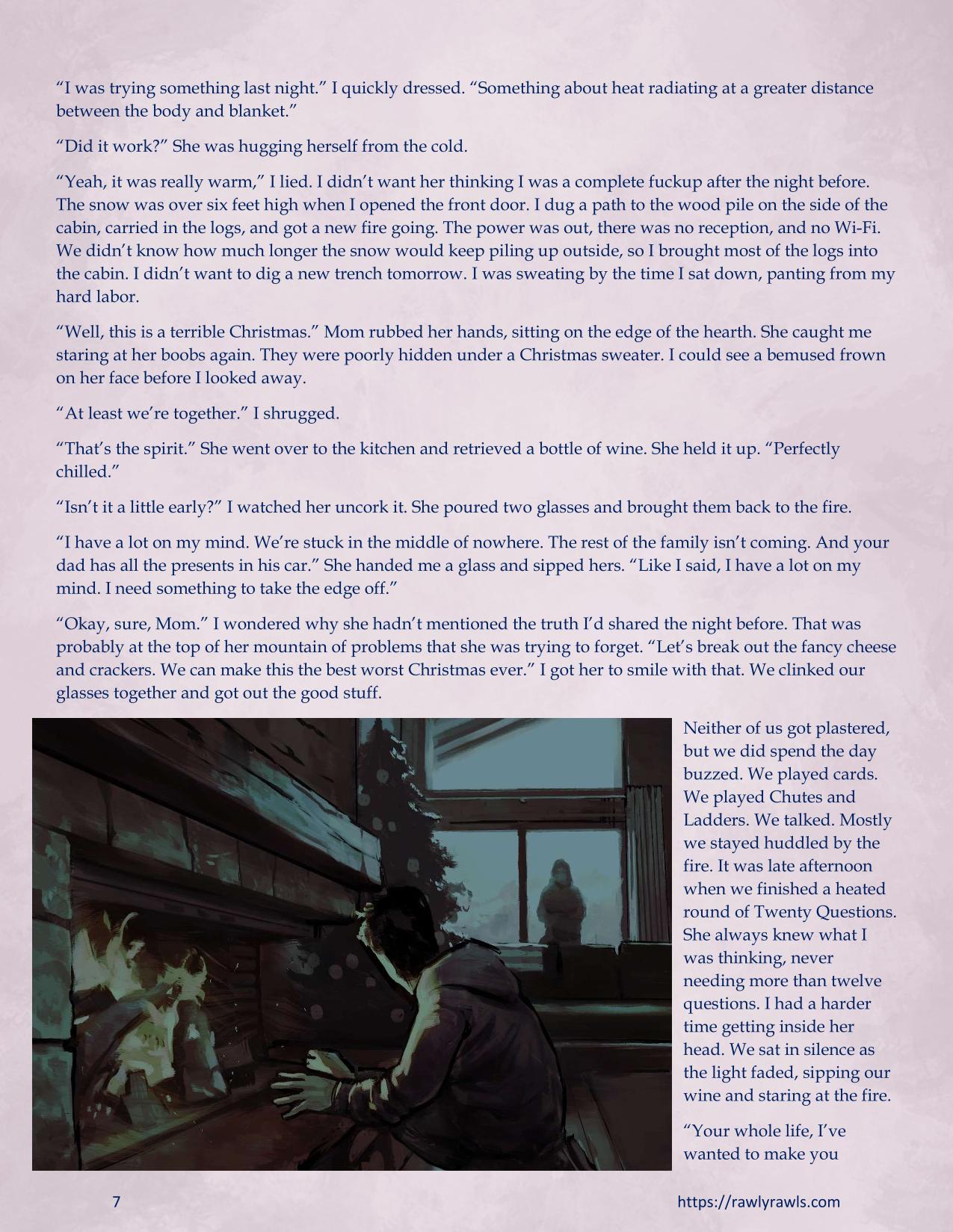 Marooned Christmas [BSA , Rawly Rawls] Chapter 1 - Page 7