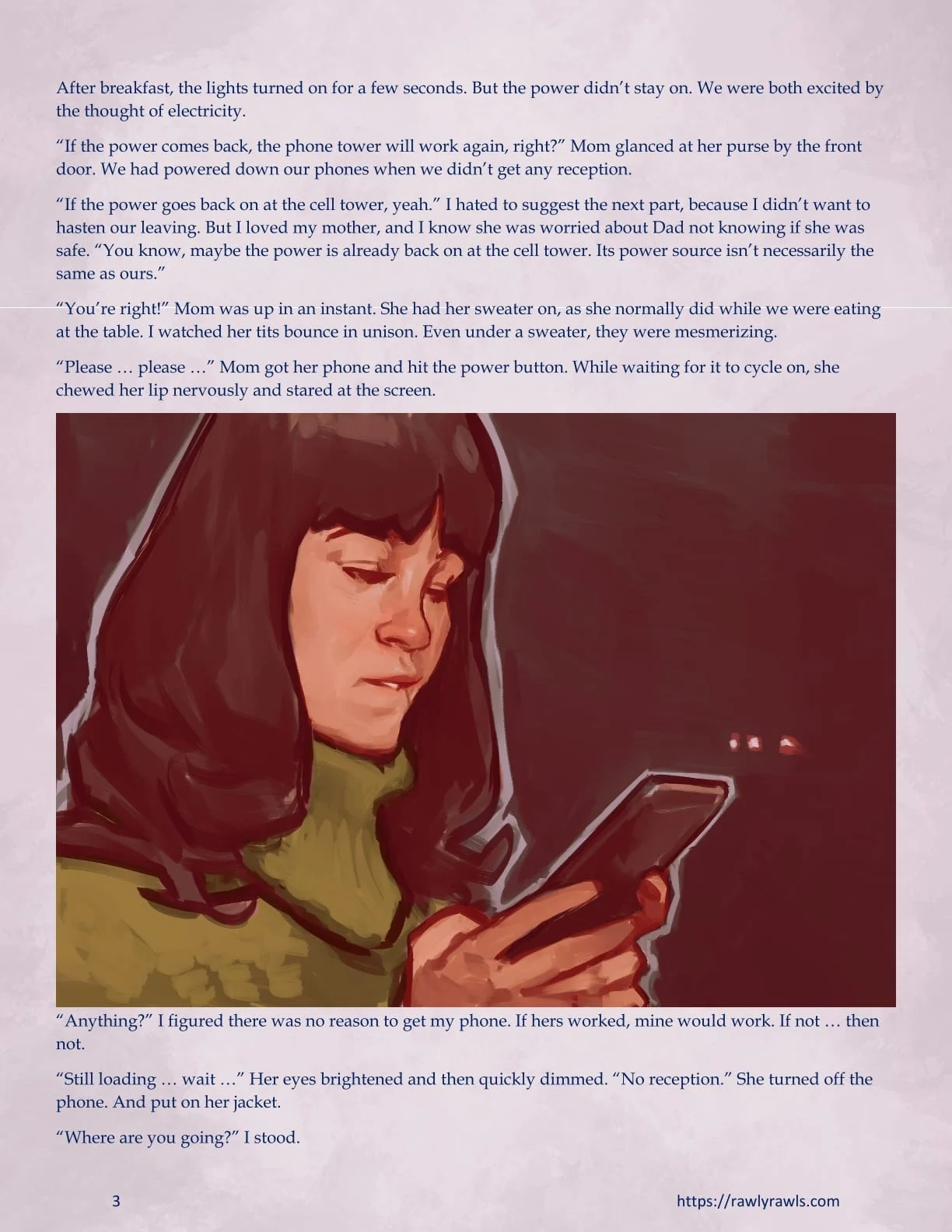 Marooned Christmas [BSA , Rawly Rawls] Chapter 10 - Page 3