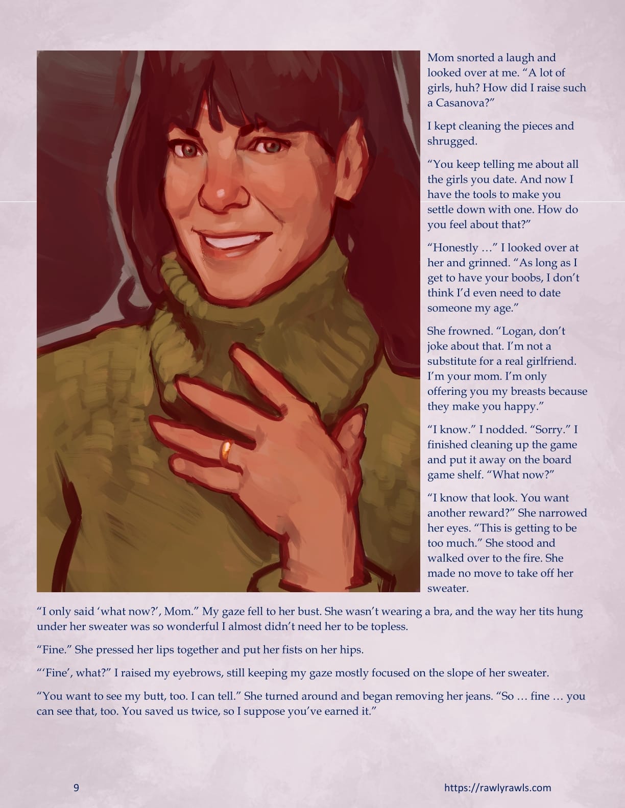 Marooned Christmas [BSA , Rawly Rawls] Chapter 10 - Page 9