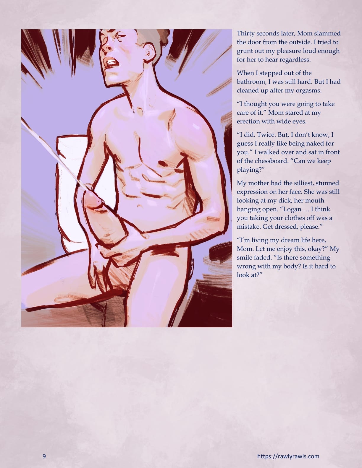 Marooned Christmas [BSA , Rawly Rawls] Chapter 12 - Page 9