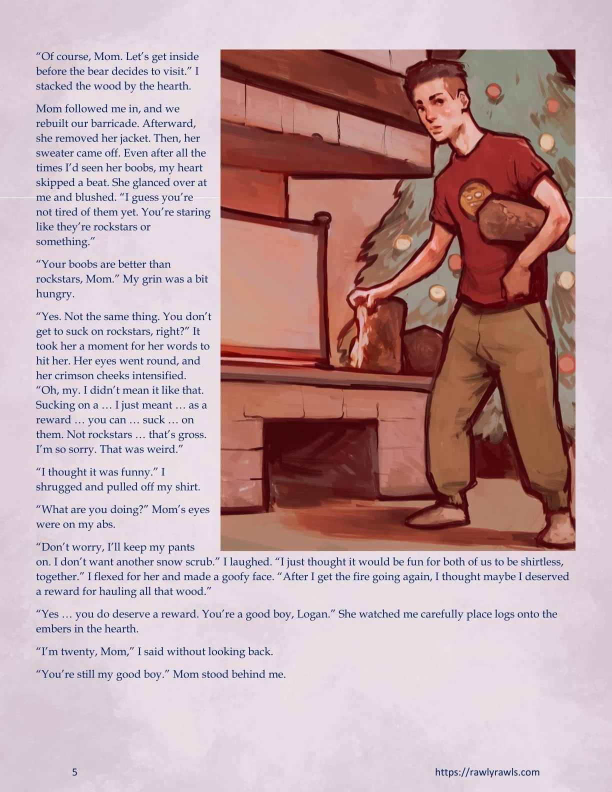 Marooned Christmas [BSA , Rawly Rawls] Chapter 13 - Page 5