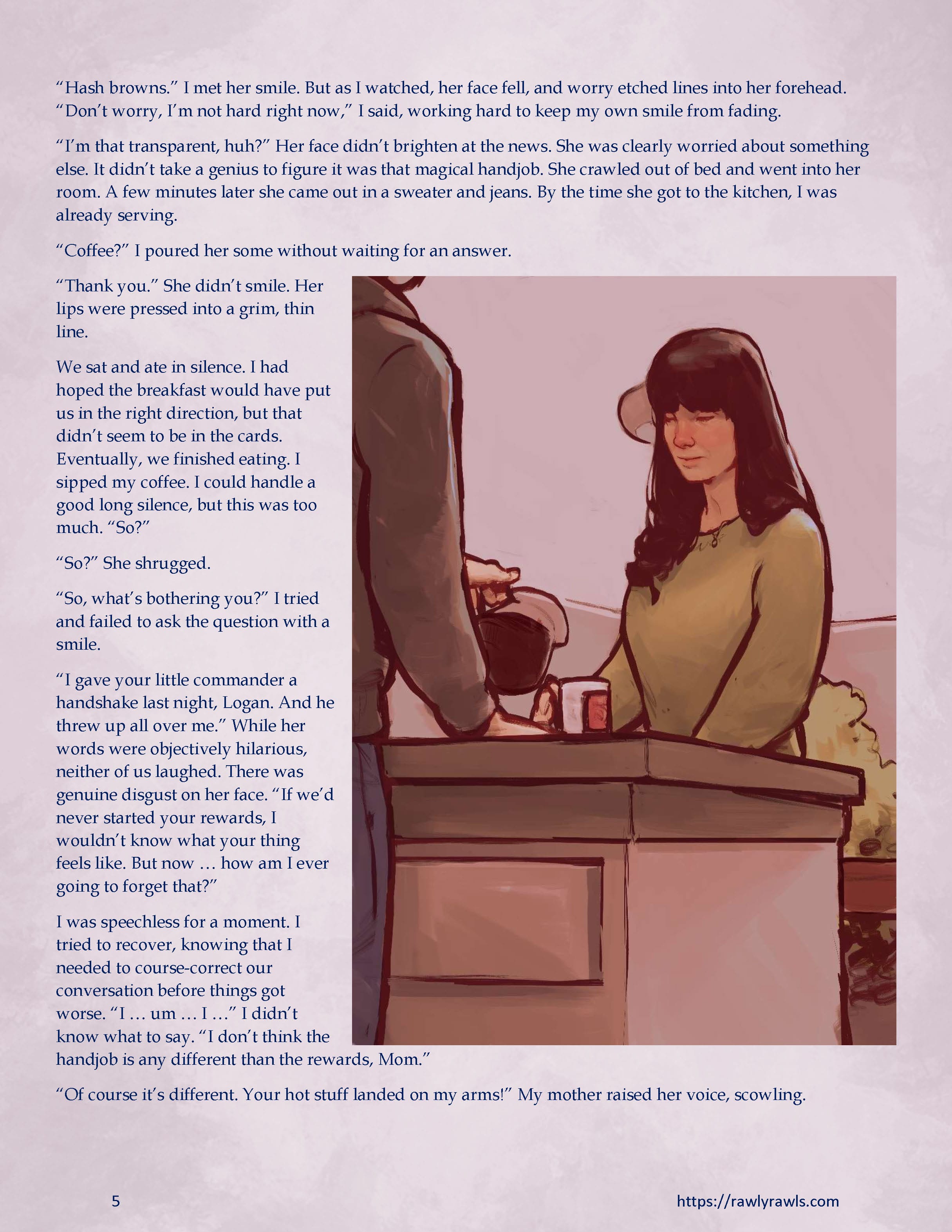 Marooned Christmas [BSA , Rawly Rawls] Chapter 17 - Page 5