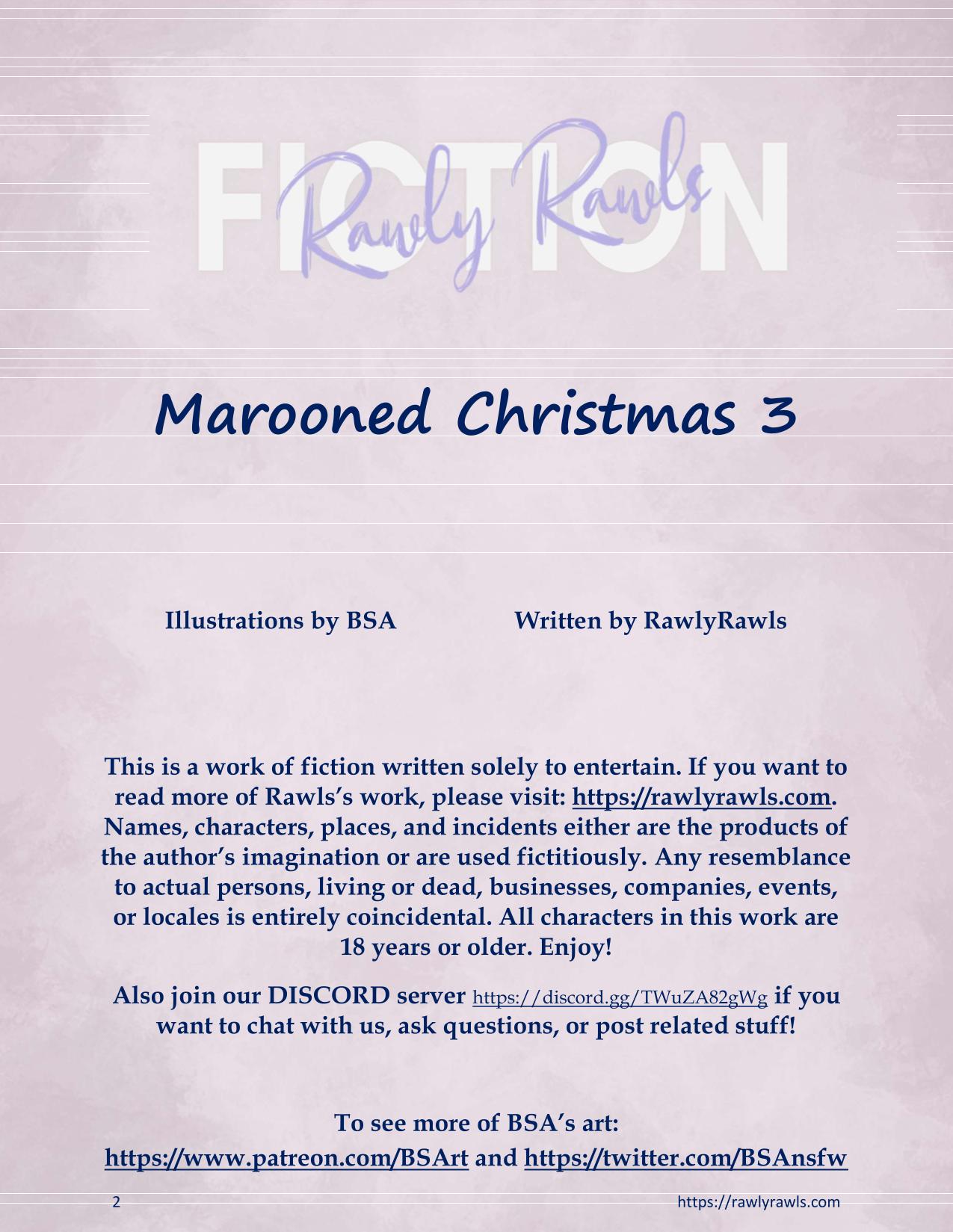 Marooned Christmas [BSA , Rawly Rawls] Chapter 3 - Page 2