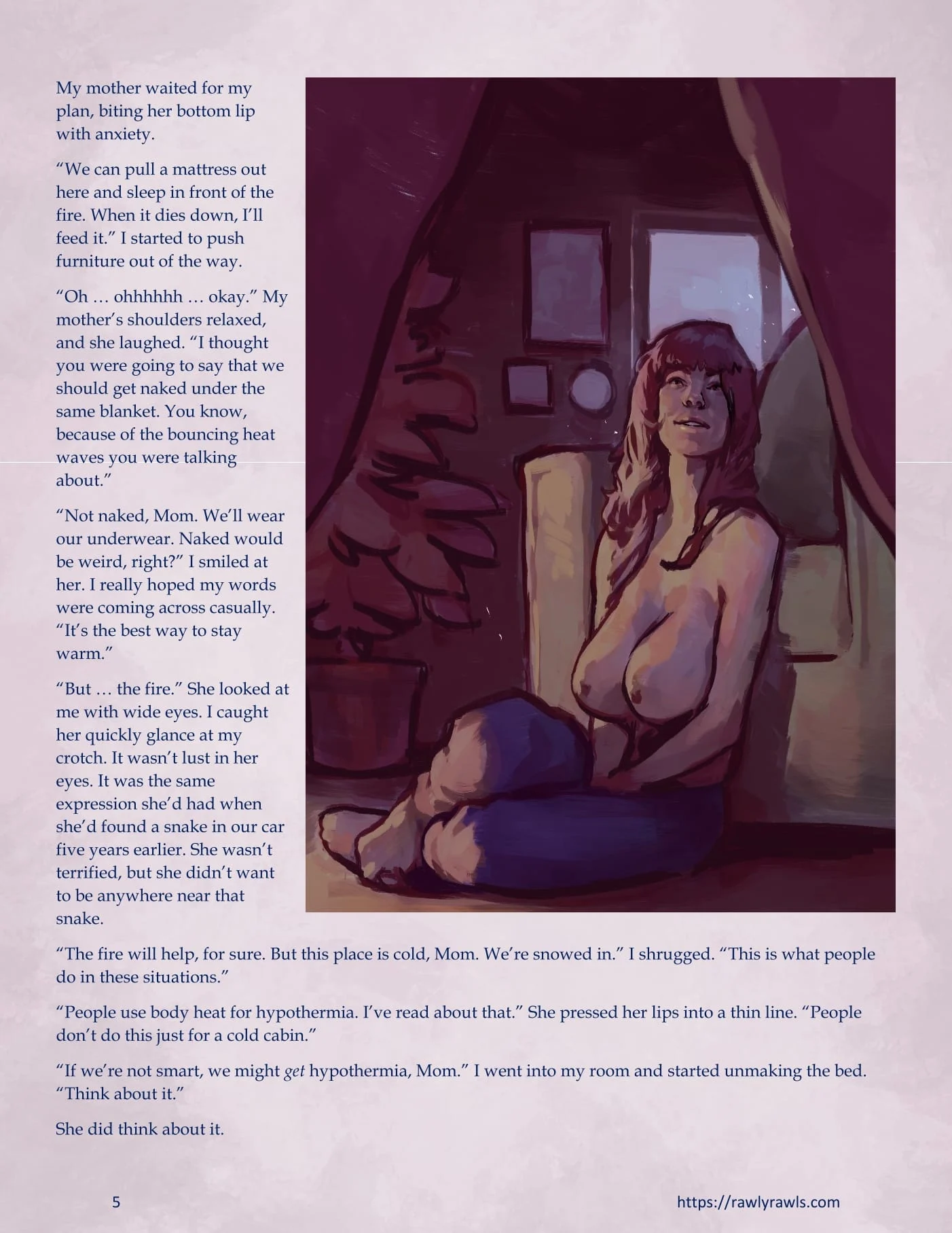 Marooned Christmas [BSA , Rawly Rawls] Chapter 4 - Page 5