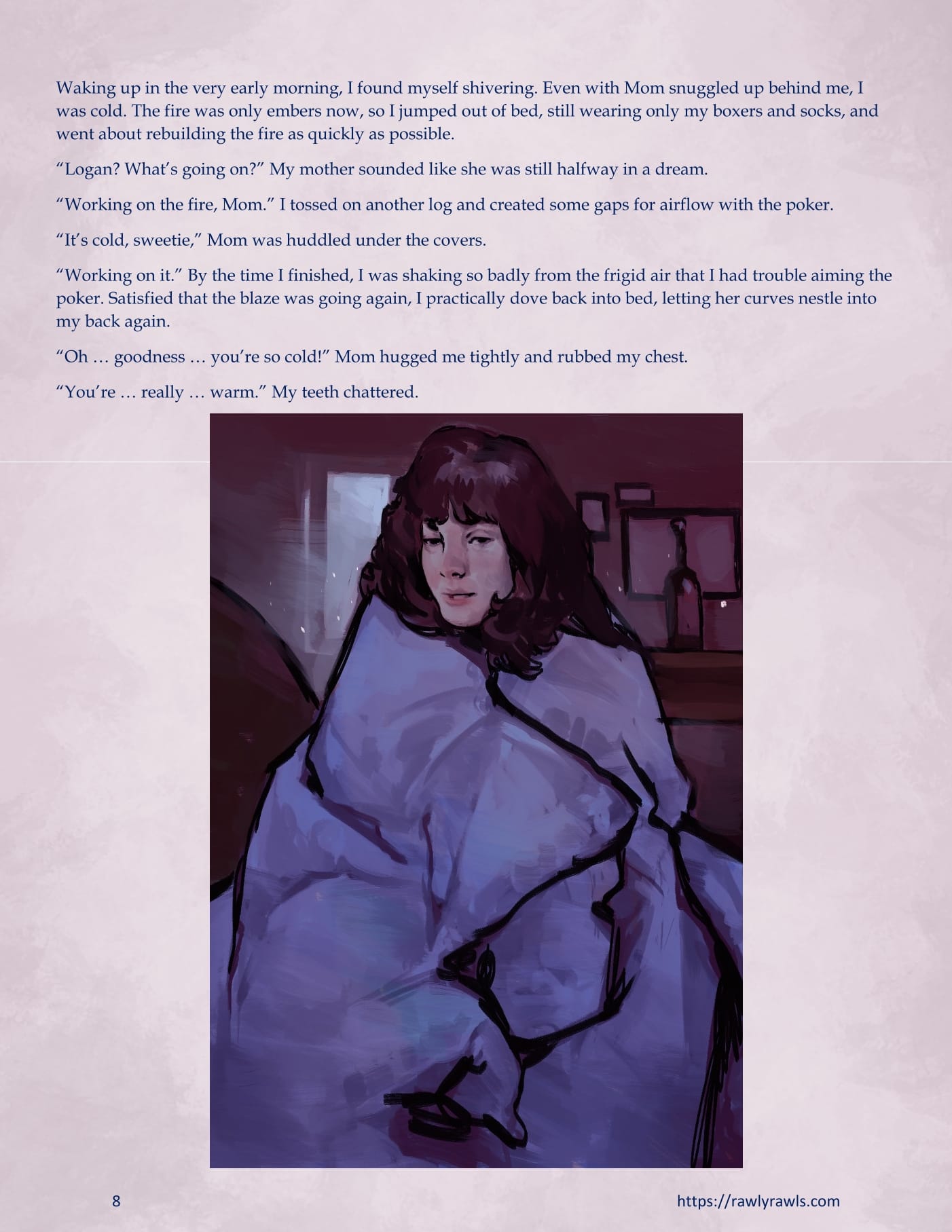 Marooned Christmas [BSA , Rawly Rawls] Chapter 4 - Page 8