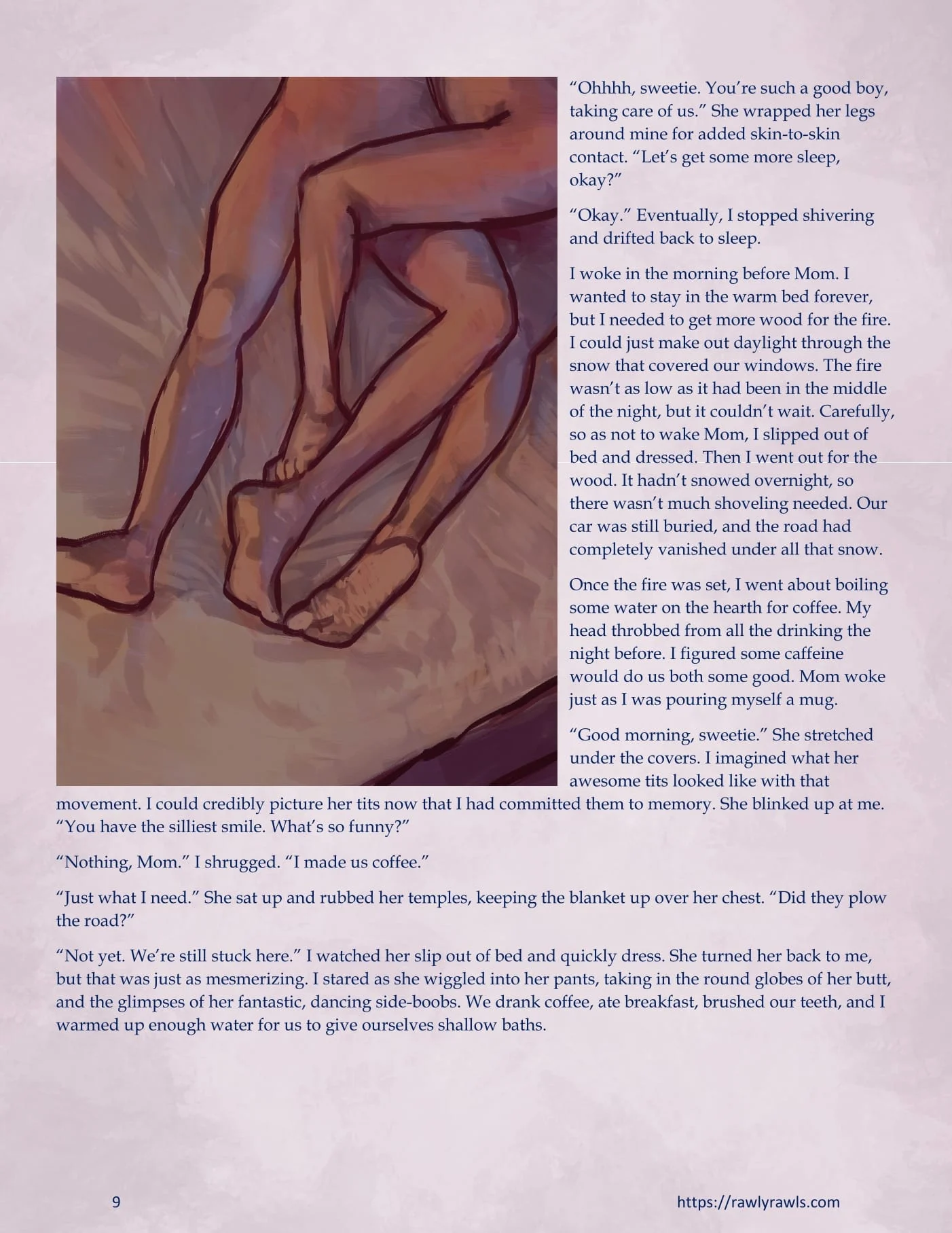 Marooned Christmas [BSA , Rawly Rawls] Chapter 4 - Page 9