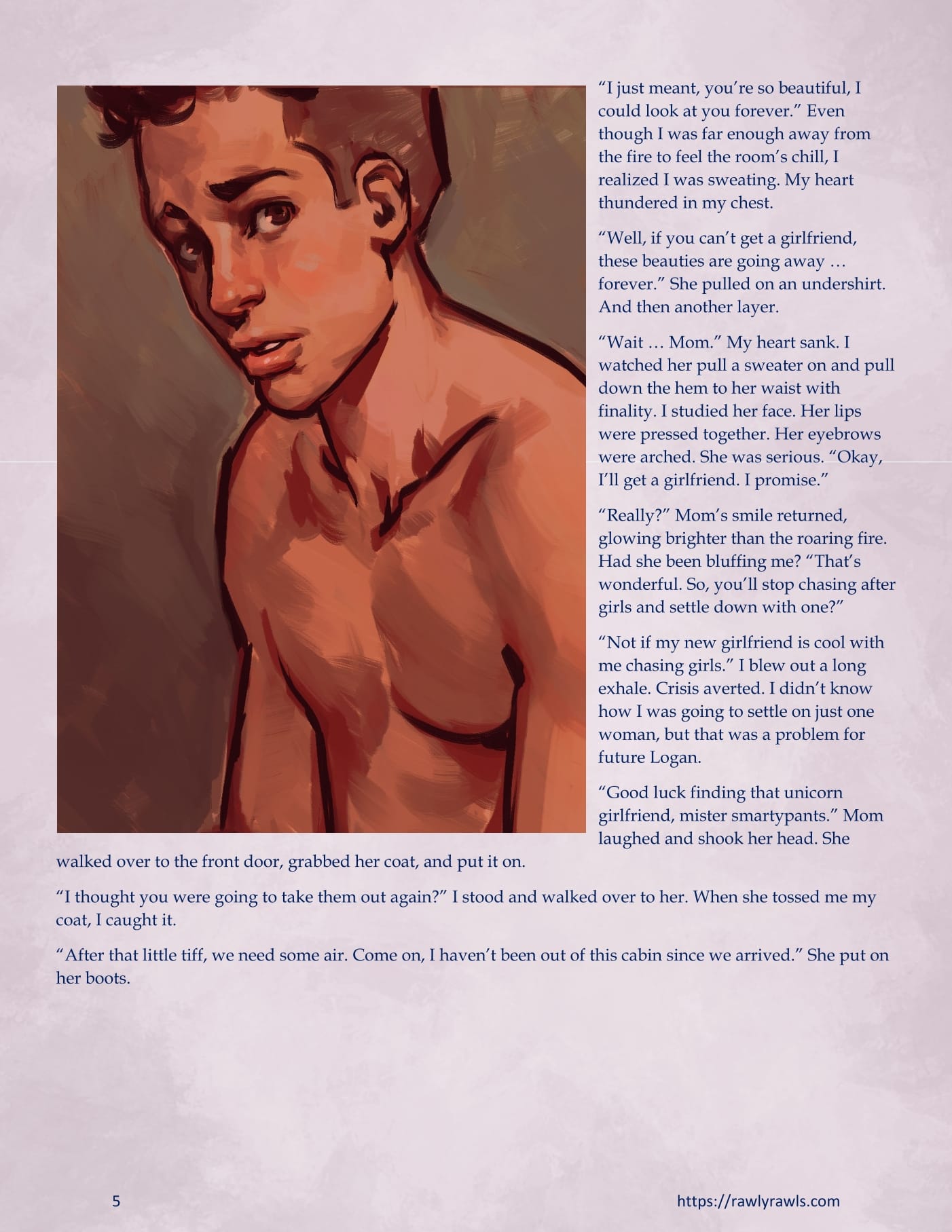 Marooned Christmas [BSA , Rawly Rawls] Chapter 5 - Page 5