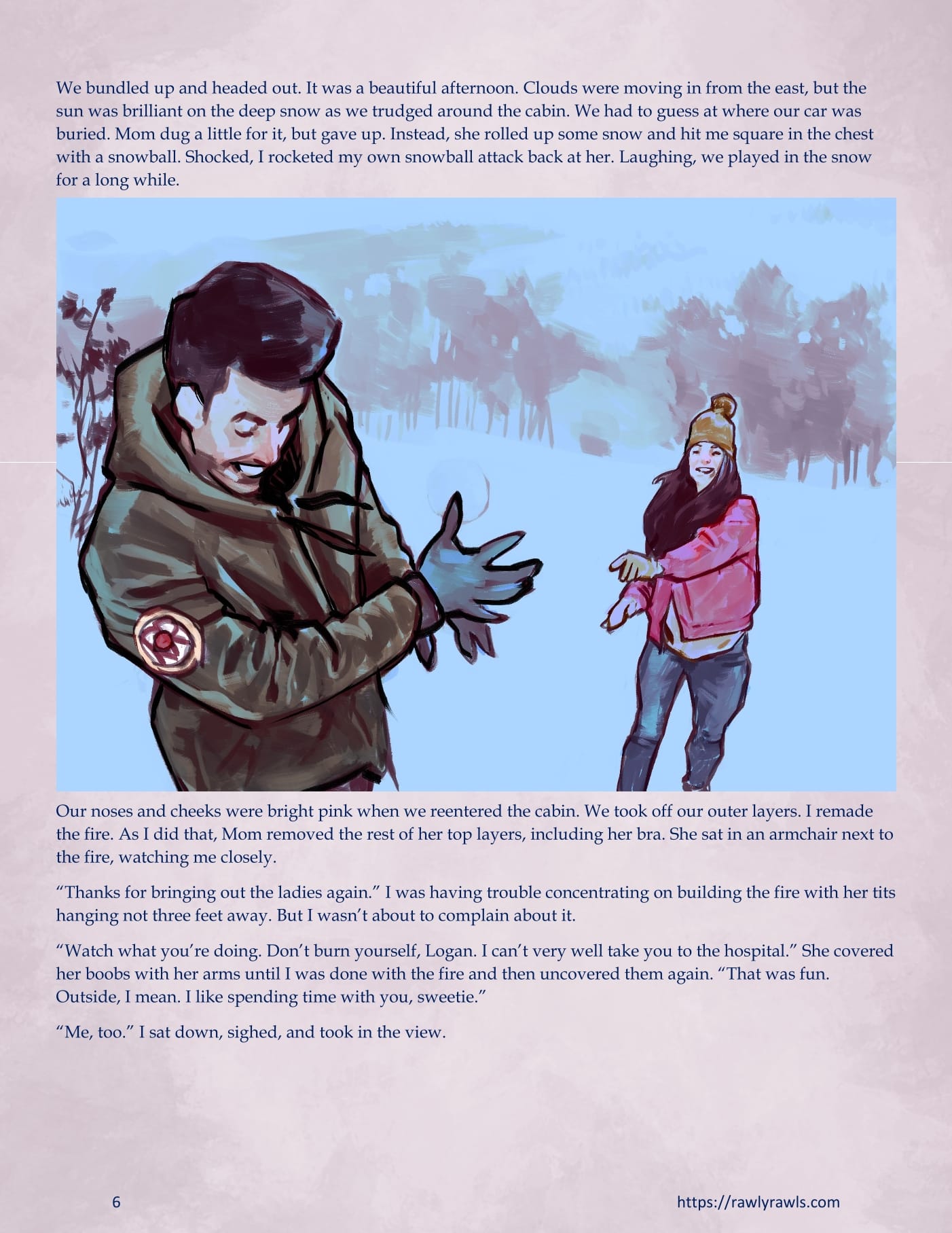 Marooned Christmas [BSA , Rawly Rawls] Chapter 5 - Page 6