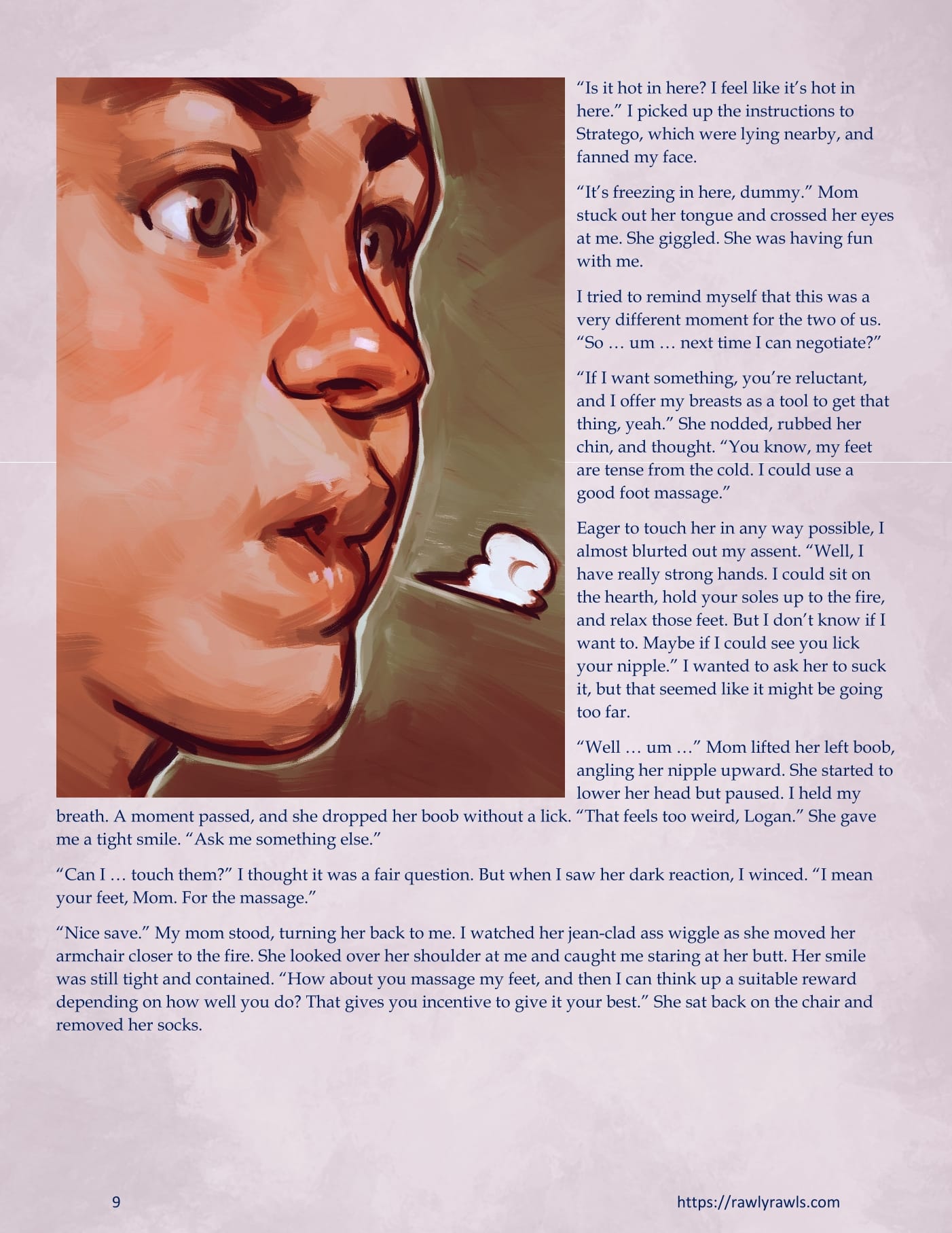 Marooned Christmas [BSA , Rawly Rawls] Chapter 5 - Page 9