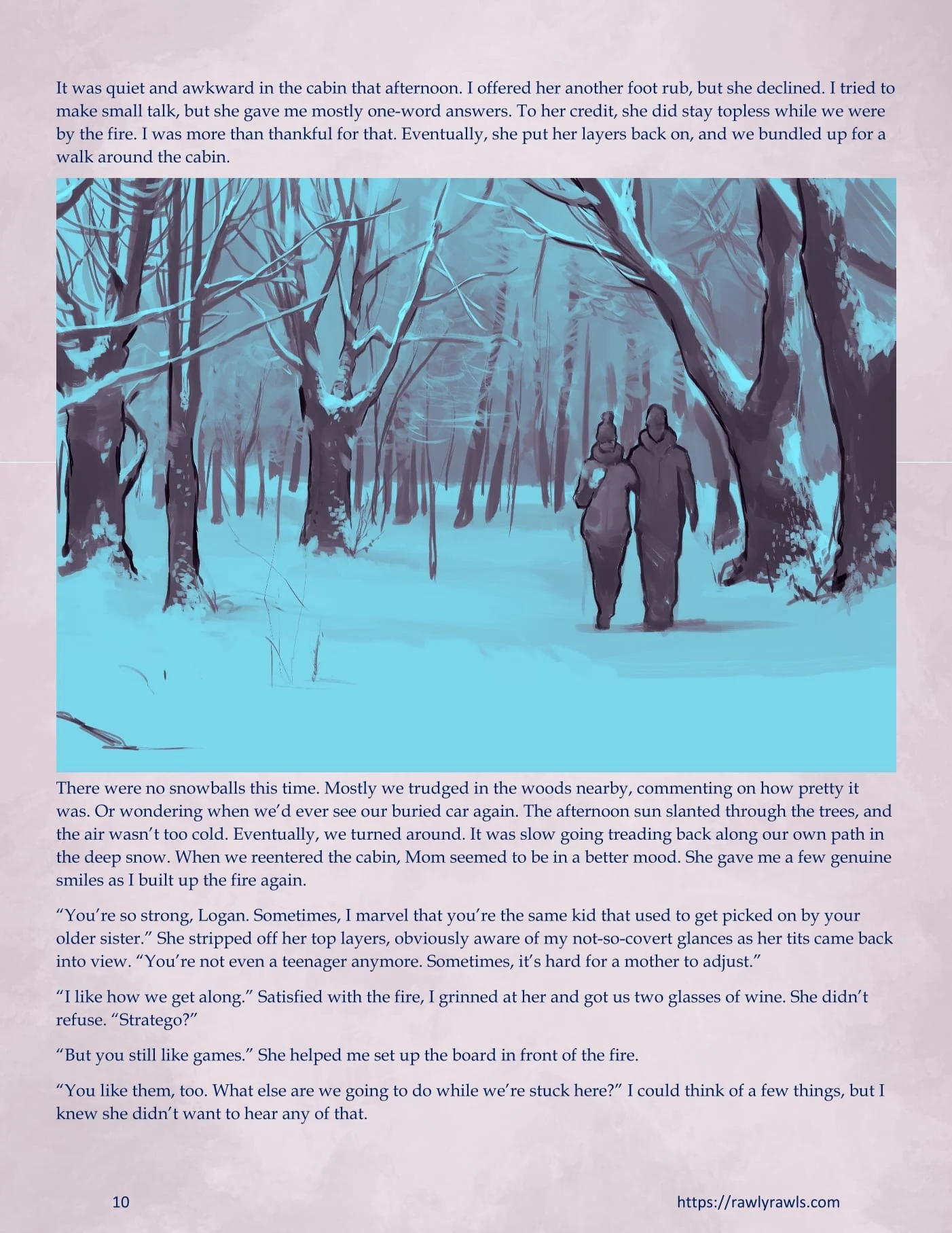 Marooned Christmas [BSA , Rawly Rawls] Chapter 6 - Page 10