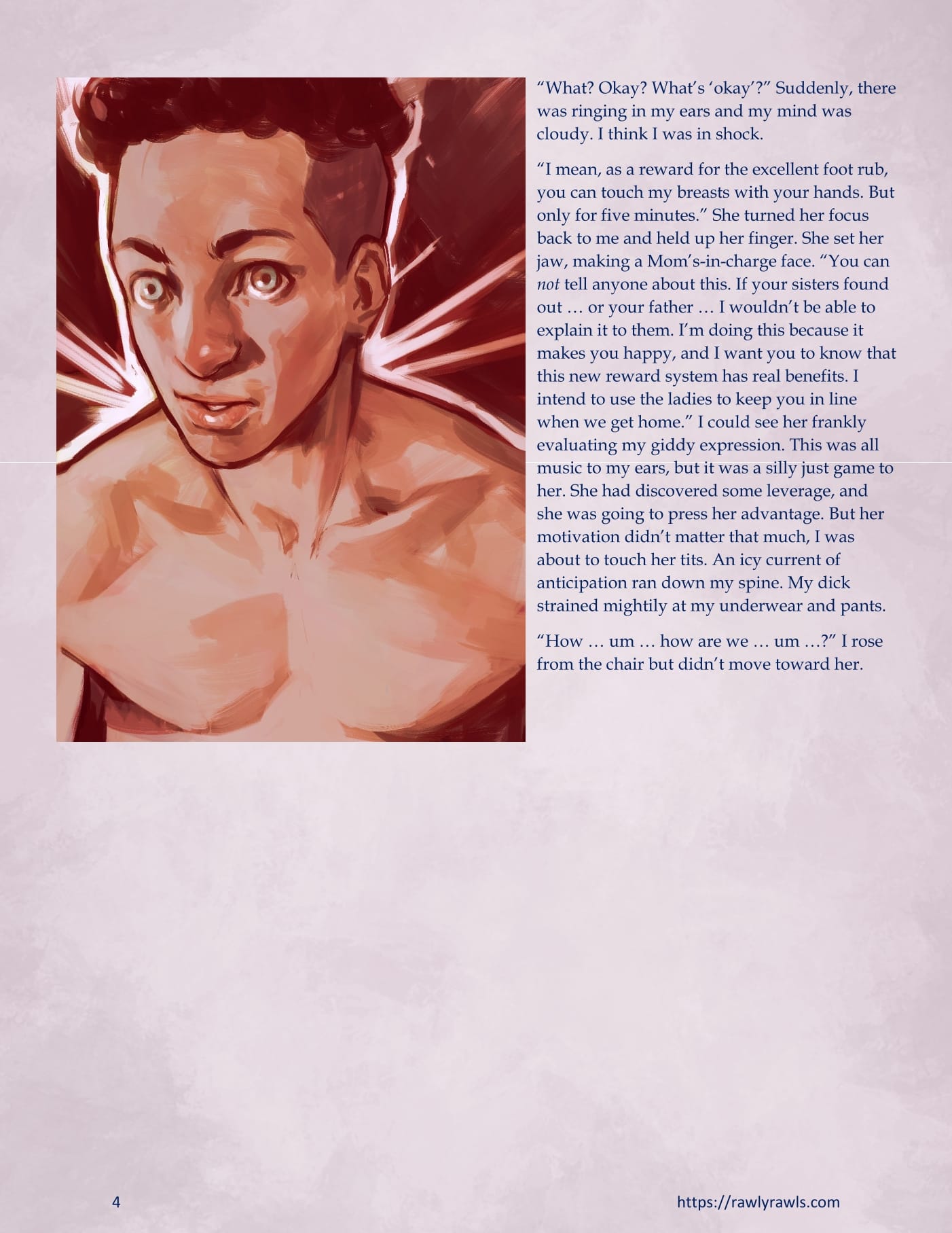 Marooned Christmas [BSA , Rawly Rawls] Chapter 6 - Page 4