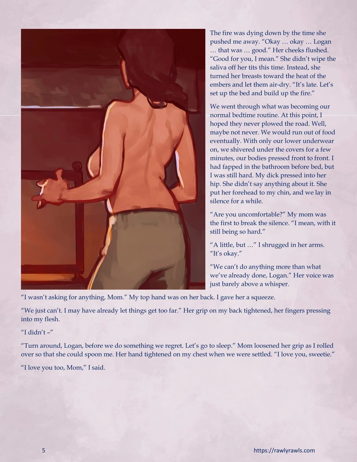 Marooned Christmas [BSA , Rawly Rawls] Chapter 9 - Page 5