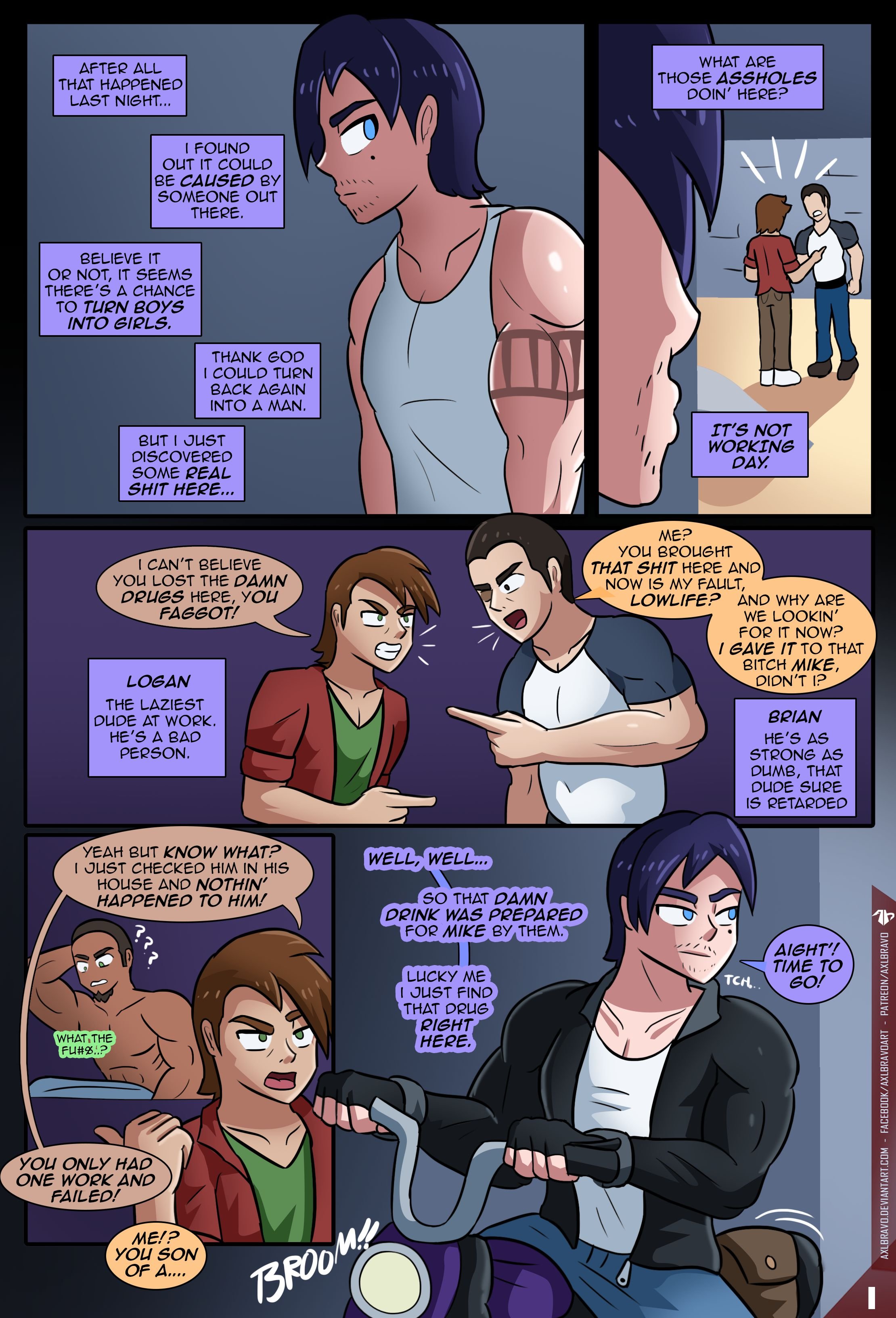 Drunken Gal [AX3LBRAVO] The Date - Chapter 2 - Page 3