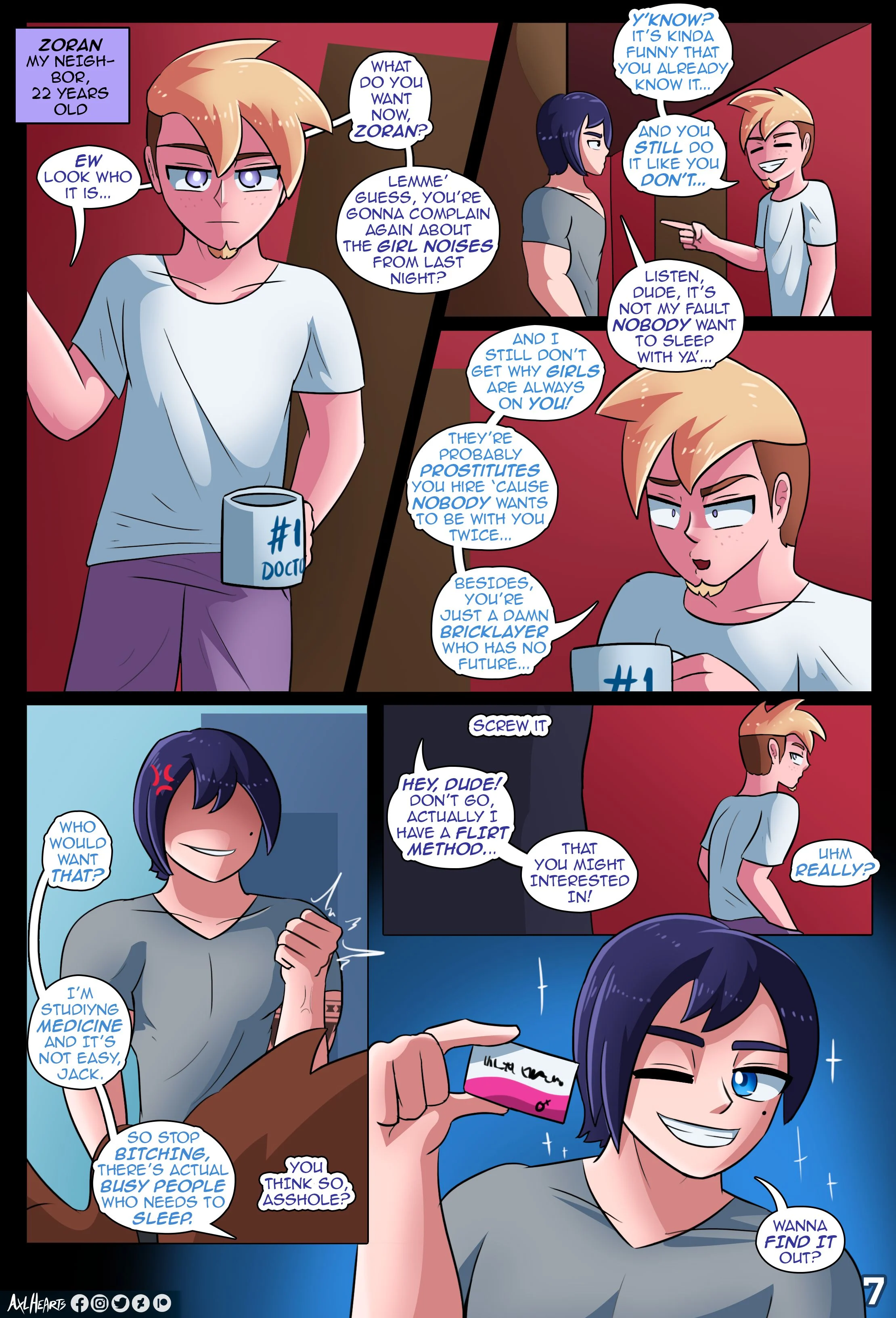Drunken Gal [AX3LBRAVO] The Neighbor - Chapter 3 - Page 9