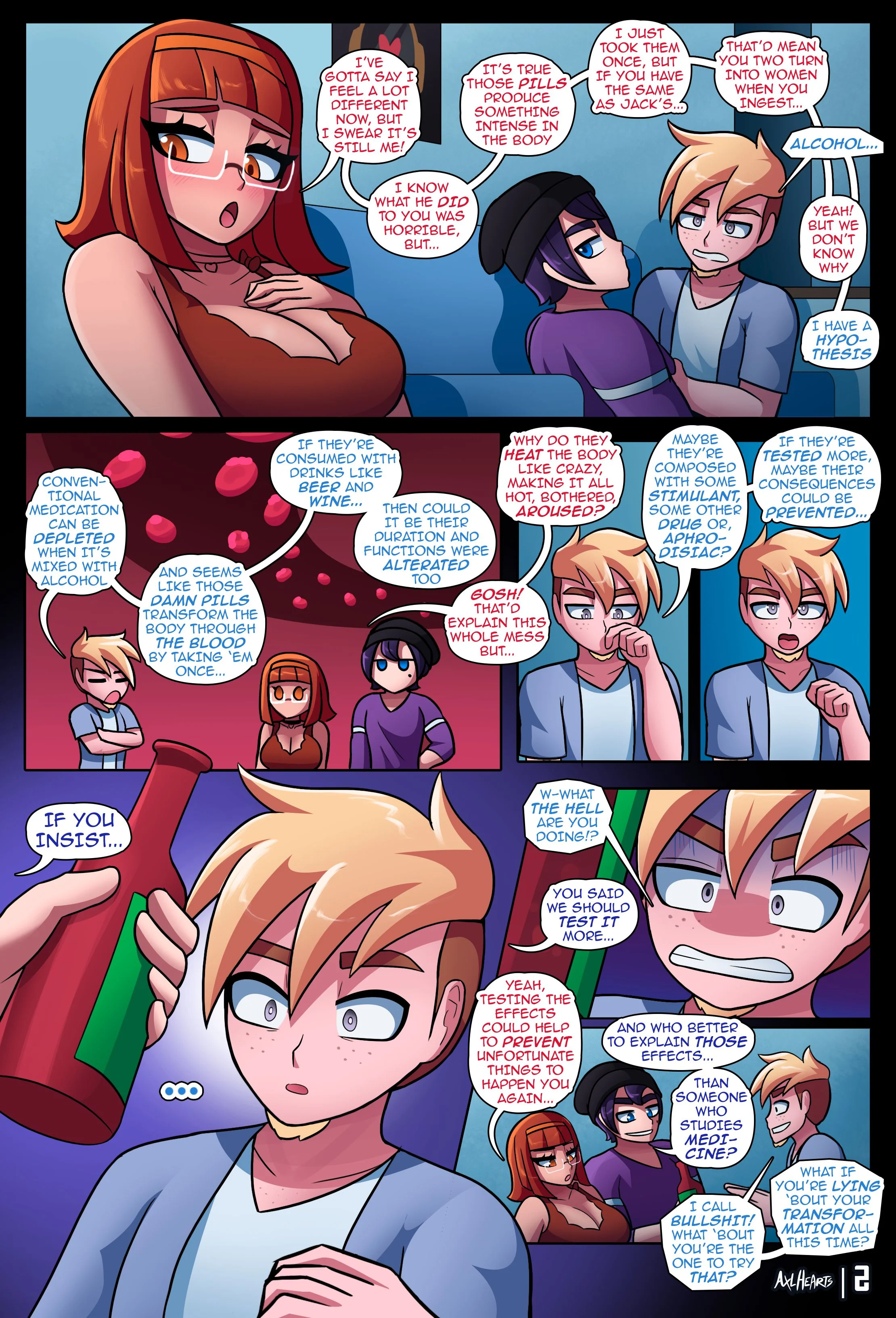 Drunken Gal [AX3LBRAVO] Treats - Chapter 7 - Page 4