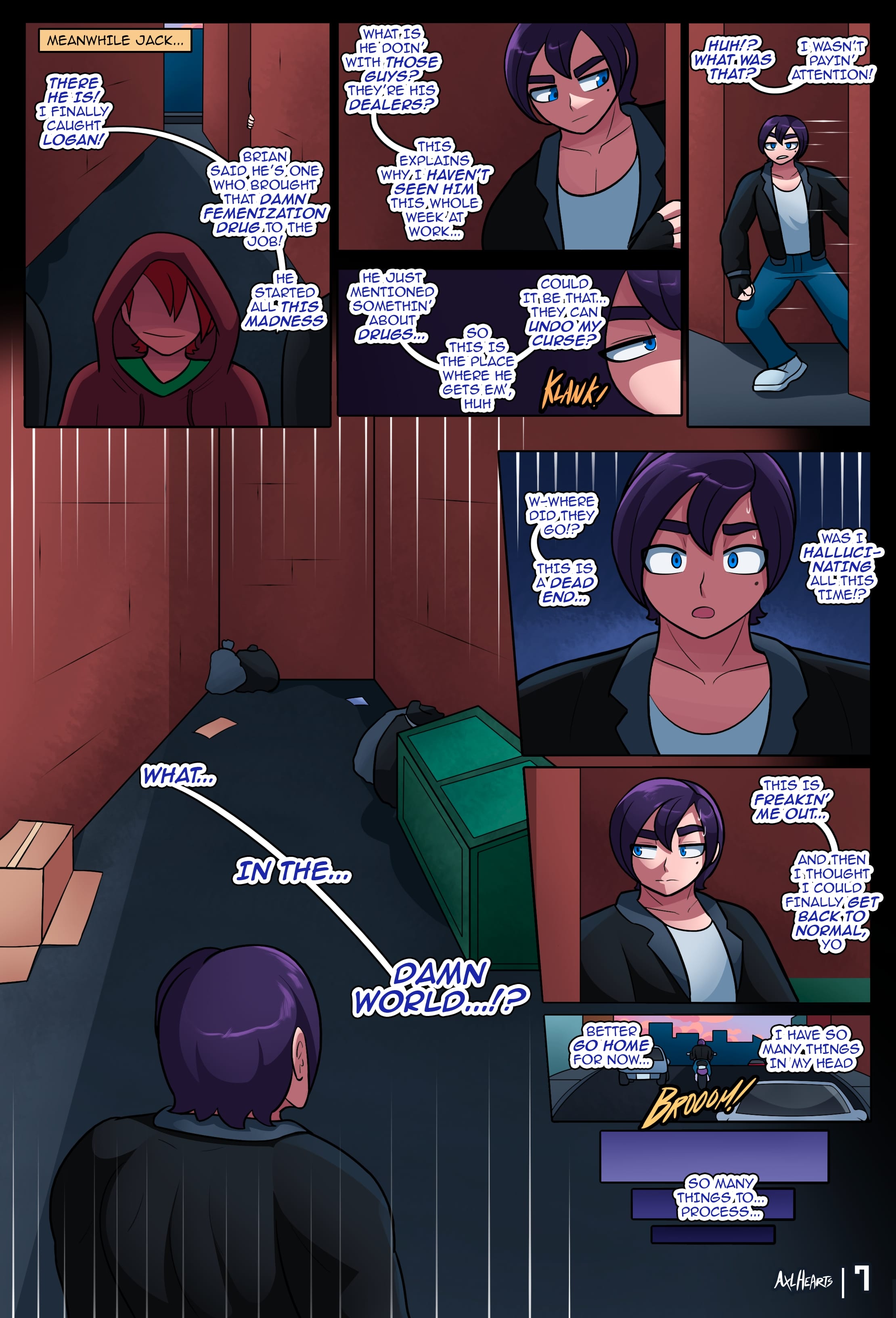 Drunken Gal [AX3LBRAVO] Roses - Chapter 8 - Page 9