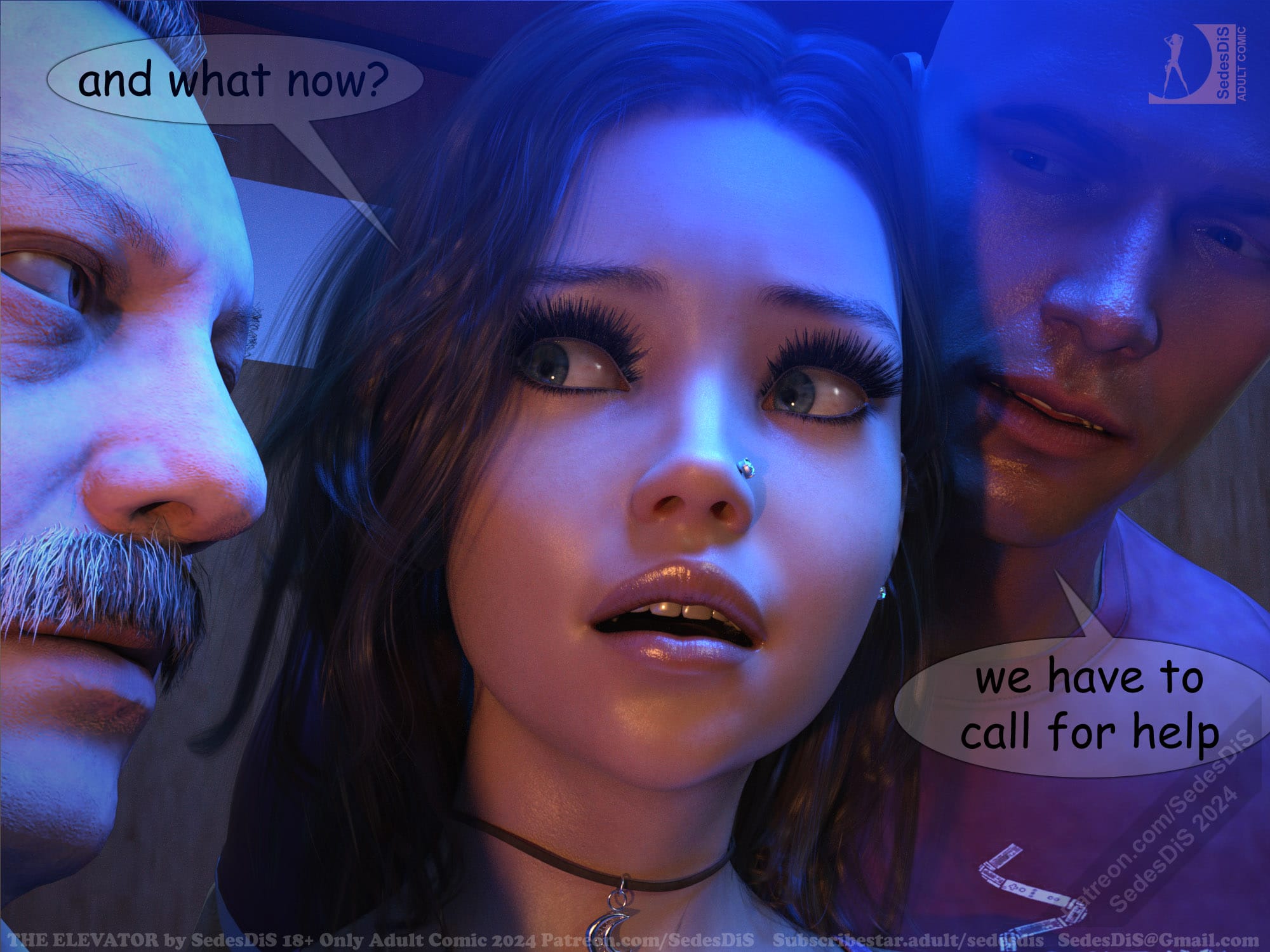 The Elevator [SedesDiS] Chapter 1 - Page 10