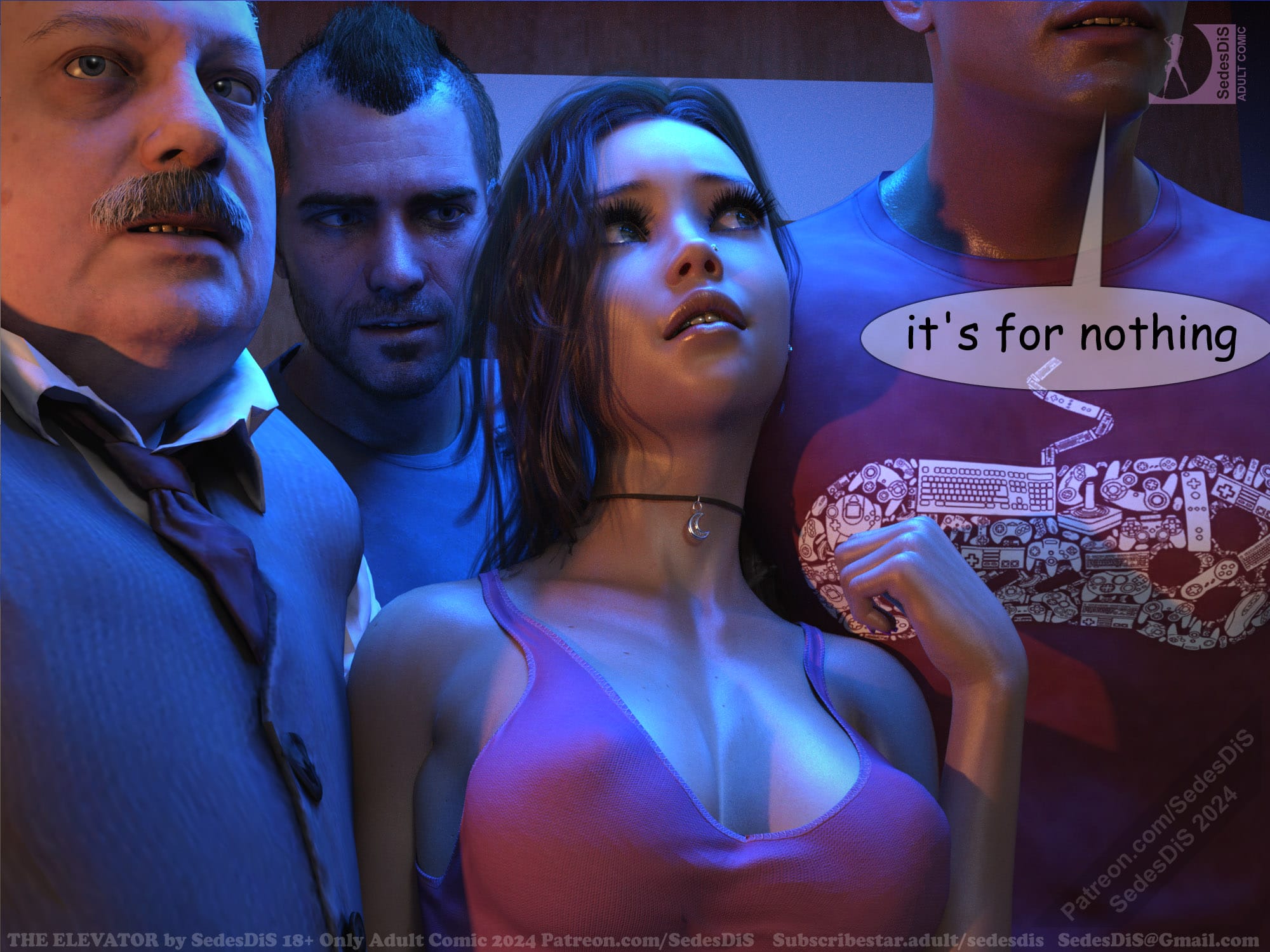 The Elevator [SedesDiS] Chapter 1 - Page 13