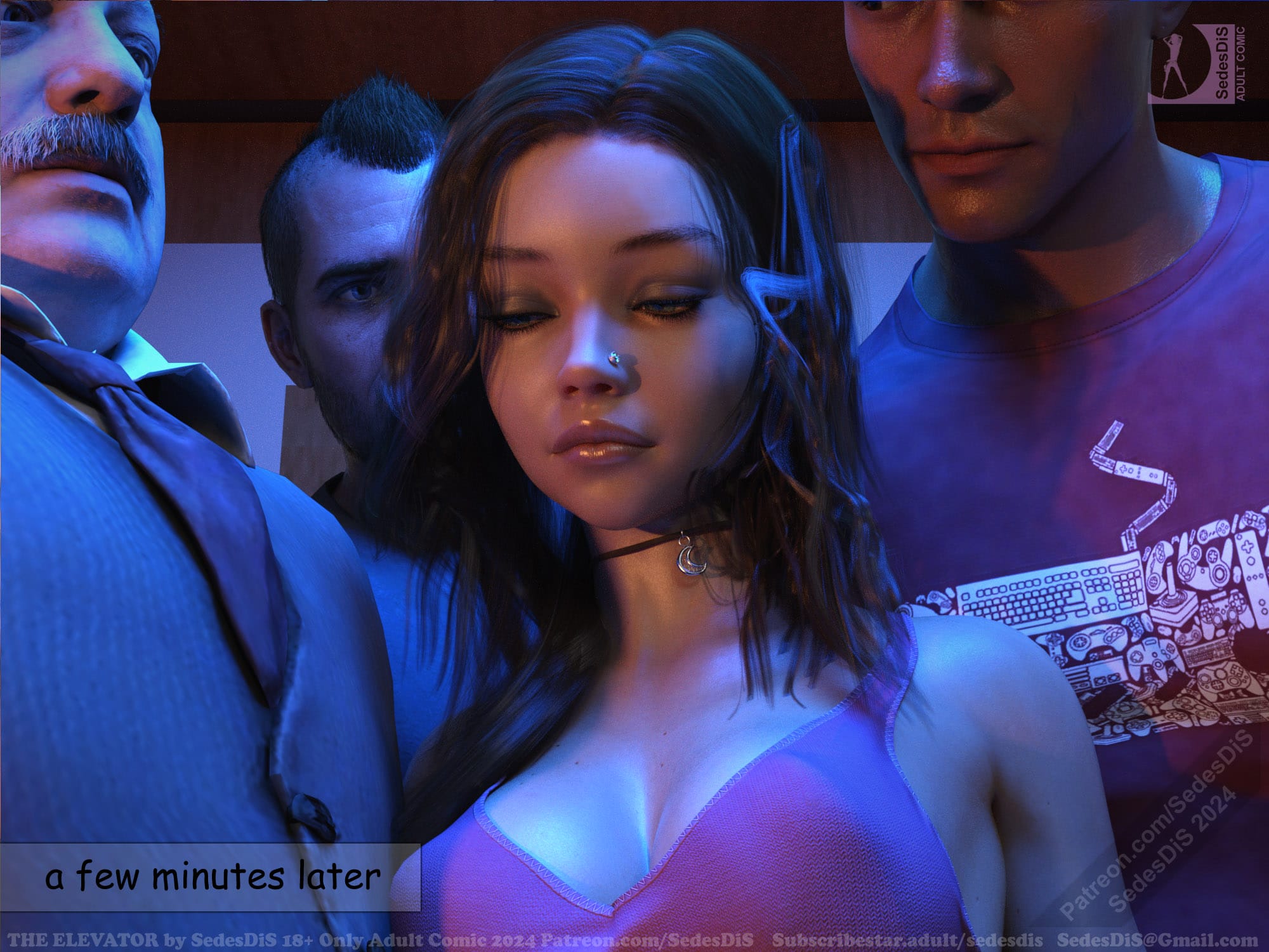The Elevator [SedesDiS] Chapter 1 - Page 19