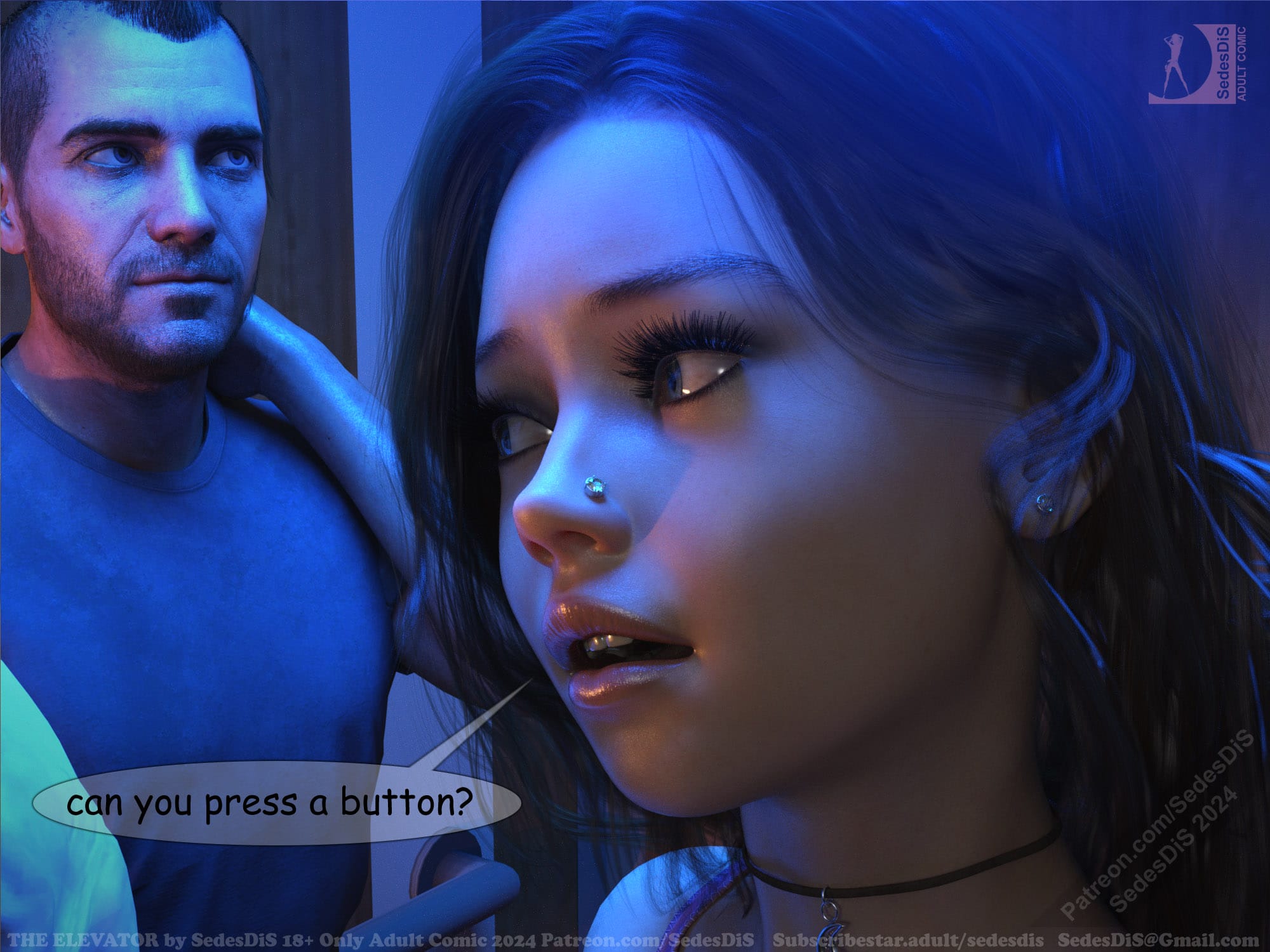 The Elevator [SedesDiS] Chapter 1 - Page 8