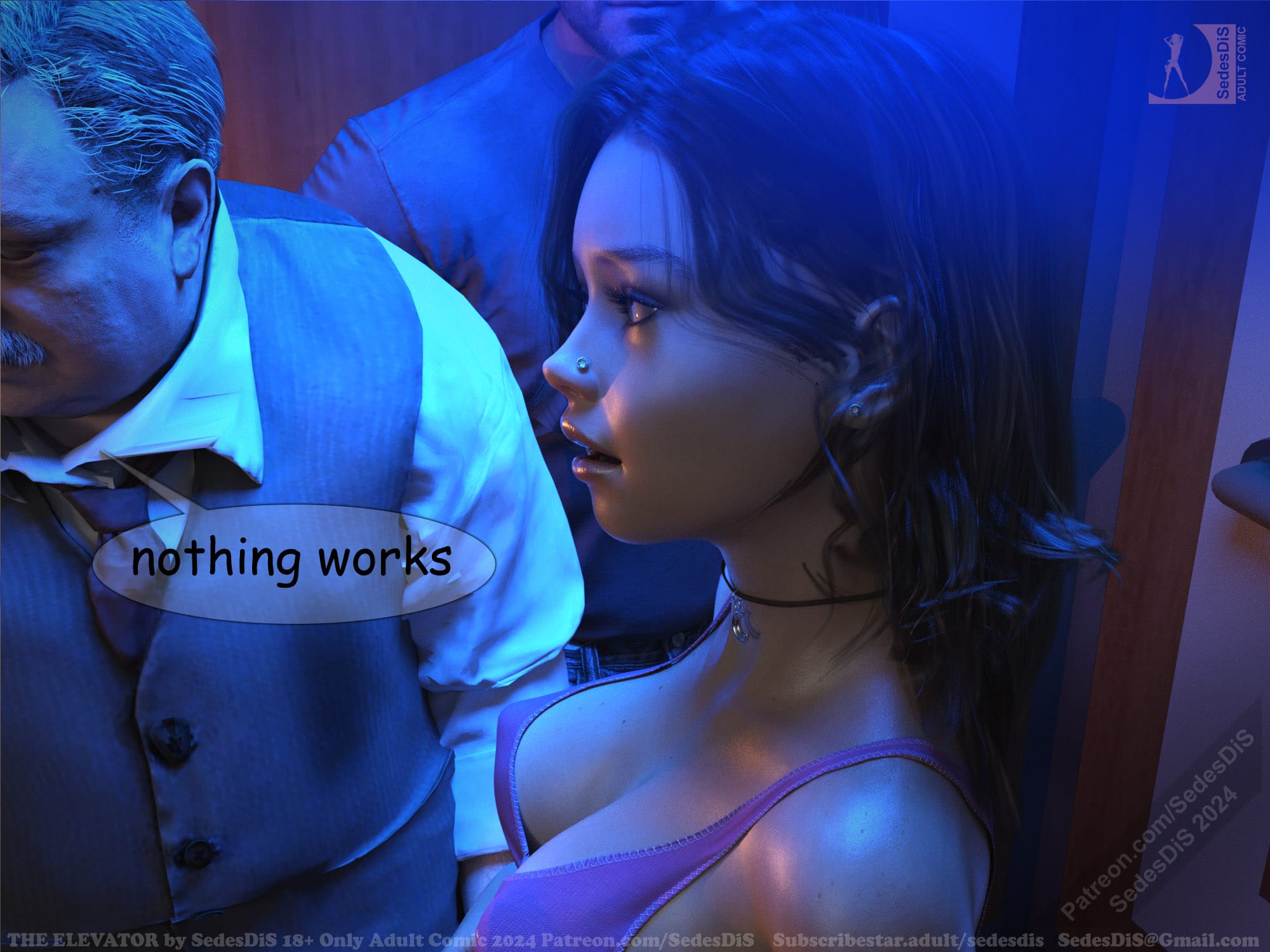 The Elevator [SedesDiS] Chapter 1 - Page 9