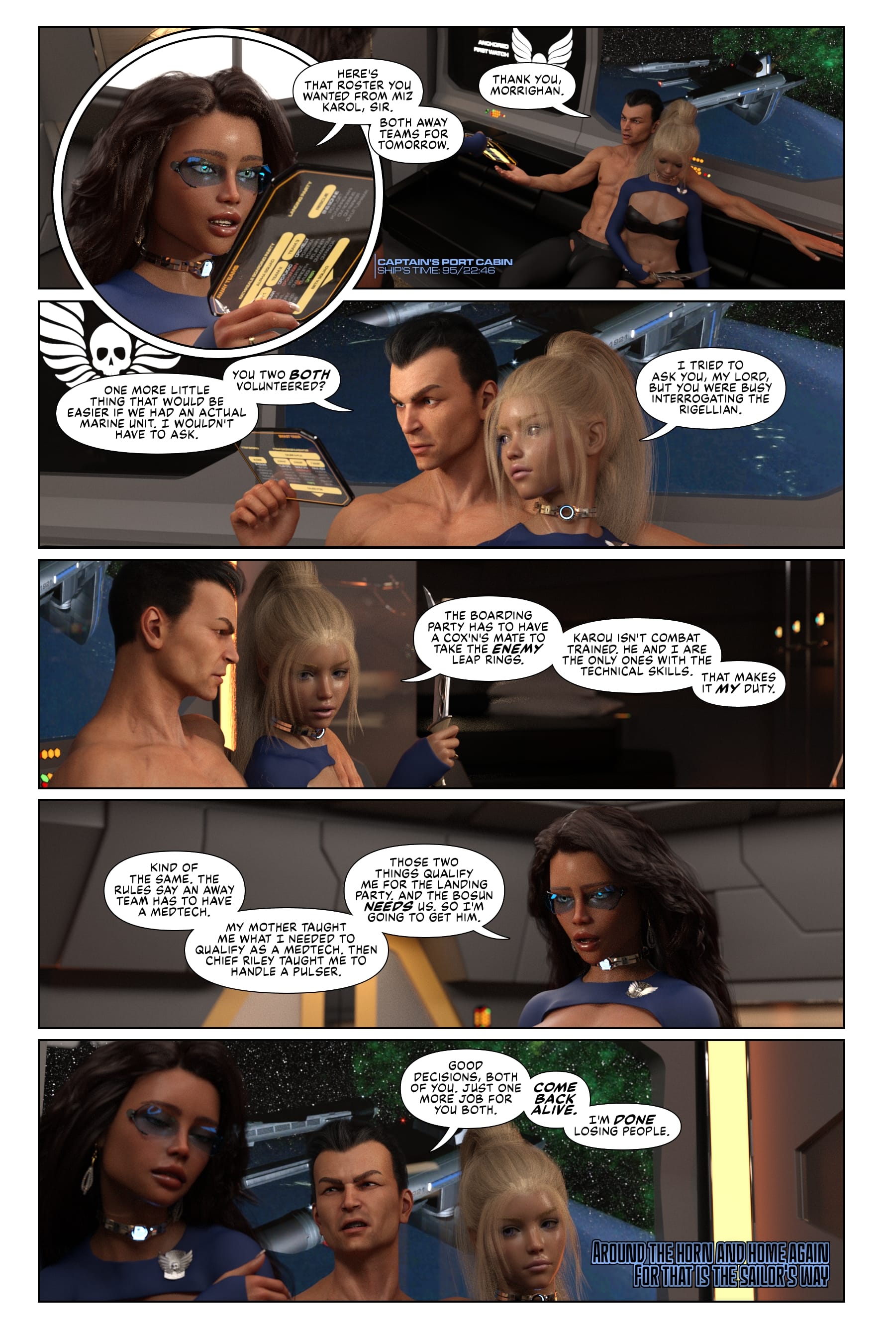 Pirates of the Coal Sack [DangerousLines] Chapter 38 - Page 25