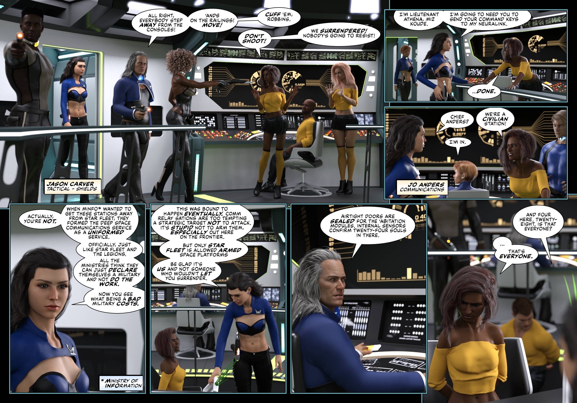 Pirates of the Coal Sack [DangerousLines] Chapter 10 - Page 14