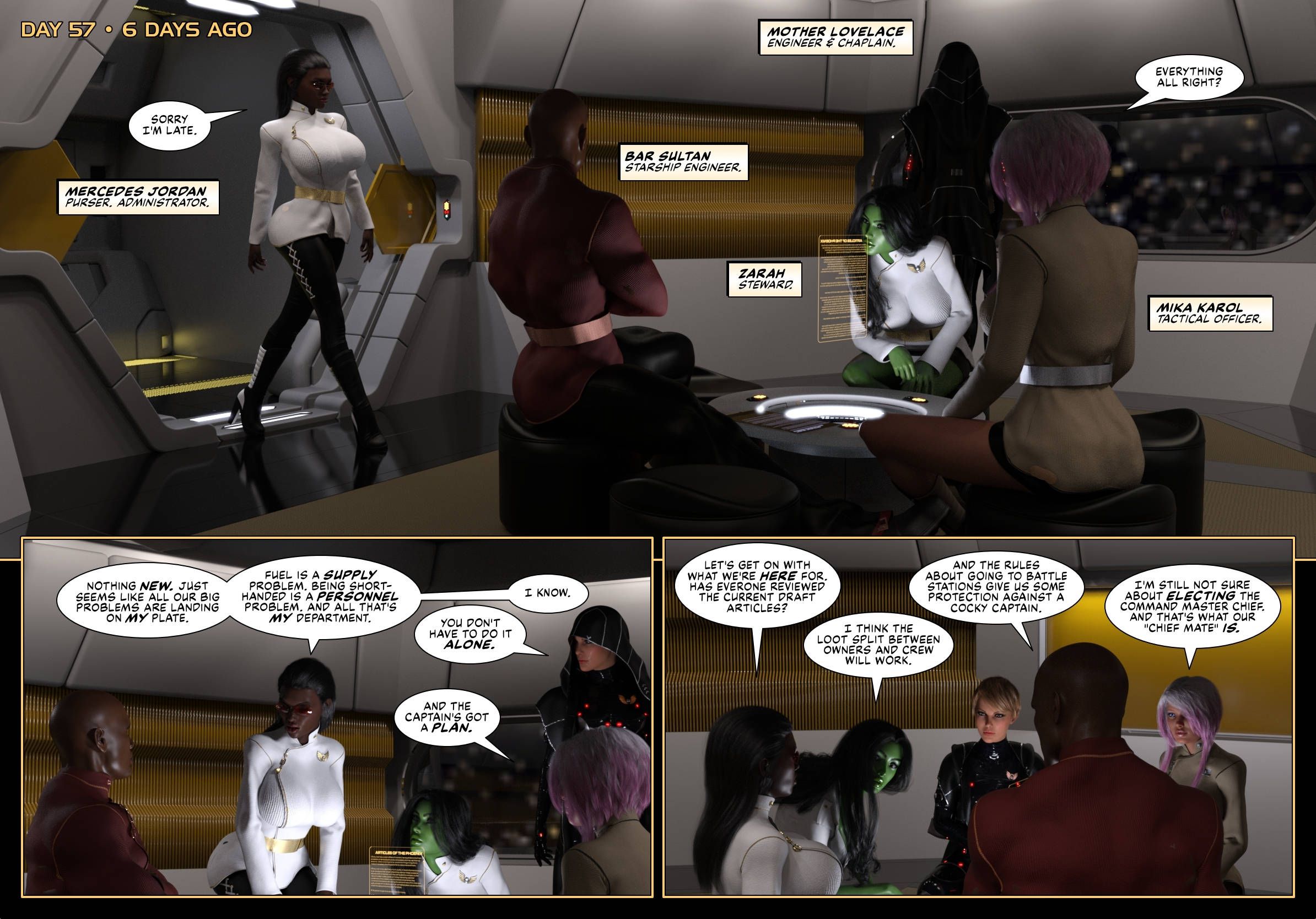 Pirates of the Coal Sack [DangerousLines] Chapter 10 - Page 6