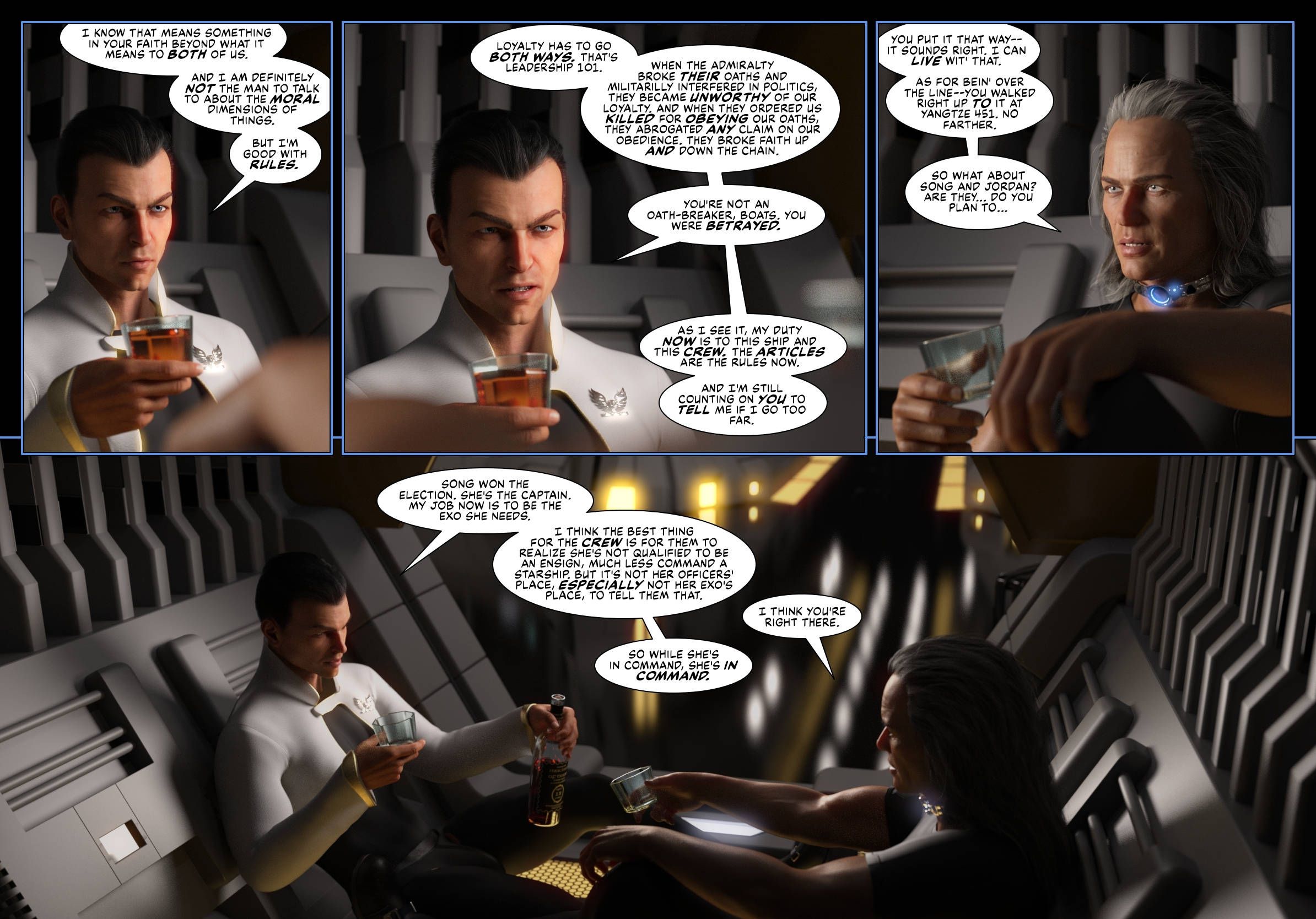 Pirates of the Coal Sack [DangerousLines] Chapter 11 - Page 10