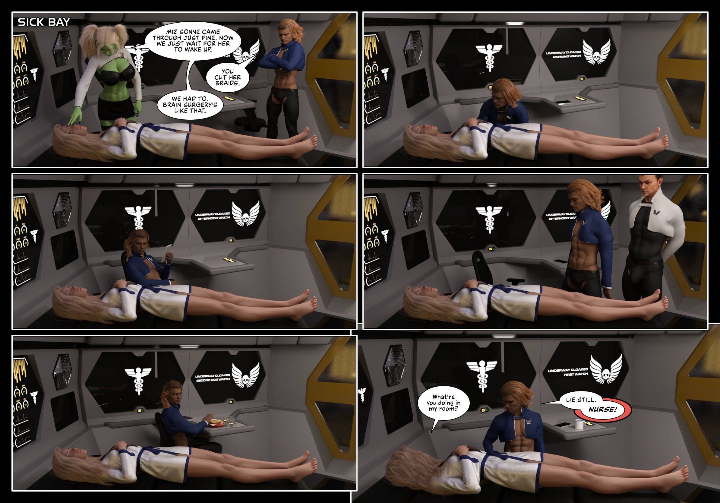 Pirates of the Coal Sack [DangerousLines] Chapter 11 - Page 8