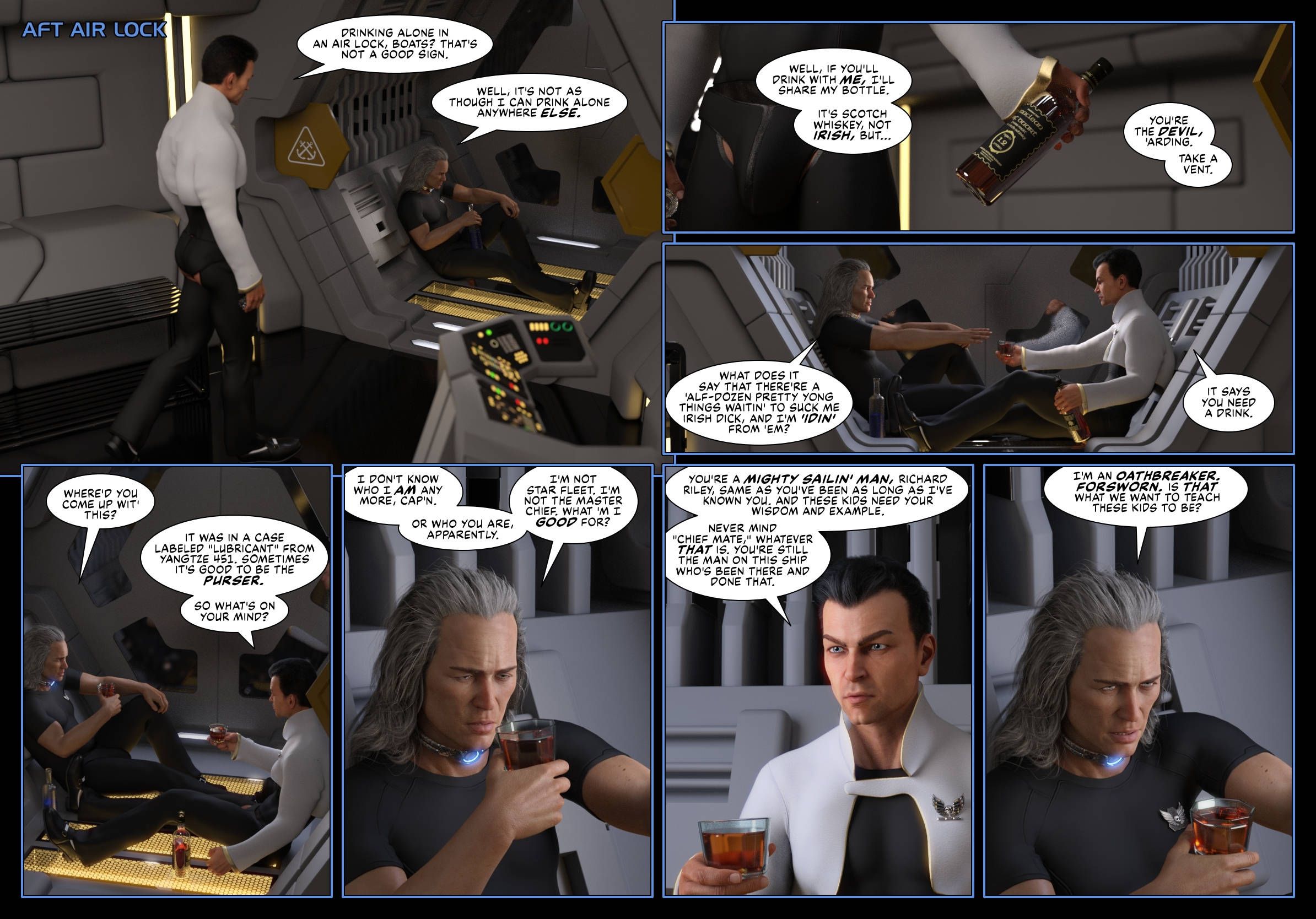 Pirates of the Coal Sack [DangerousLines] Chapter 11 - Page 9