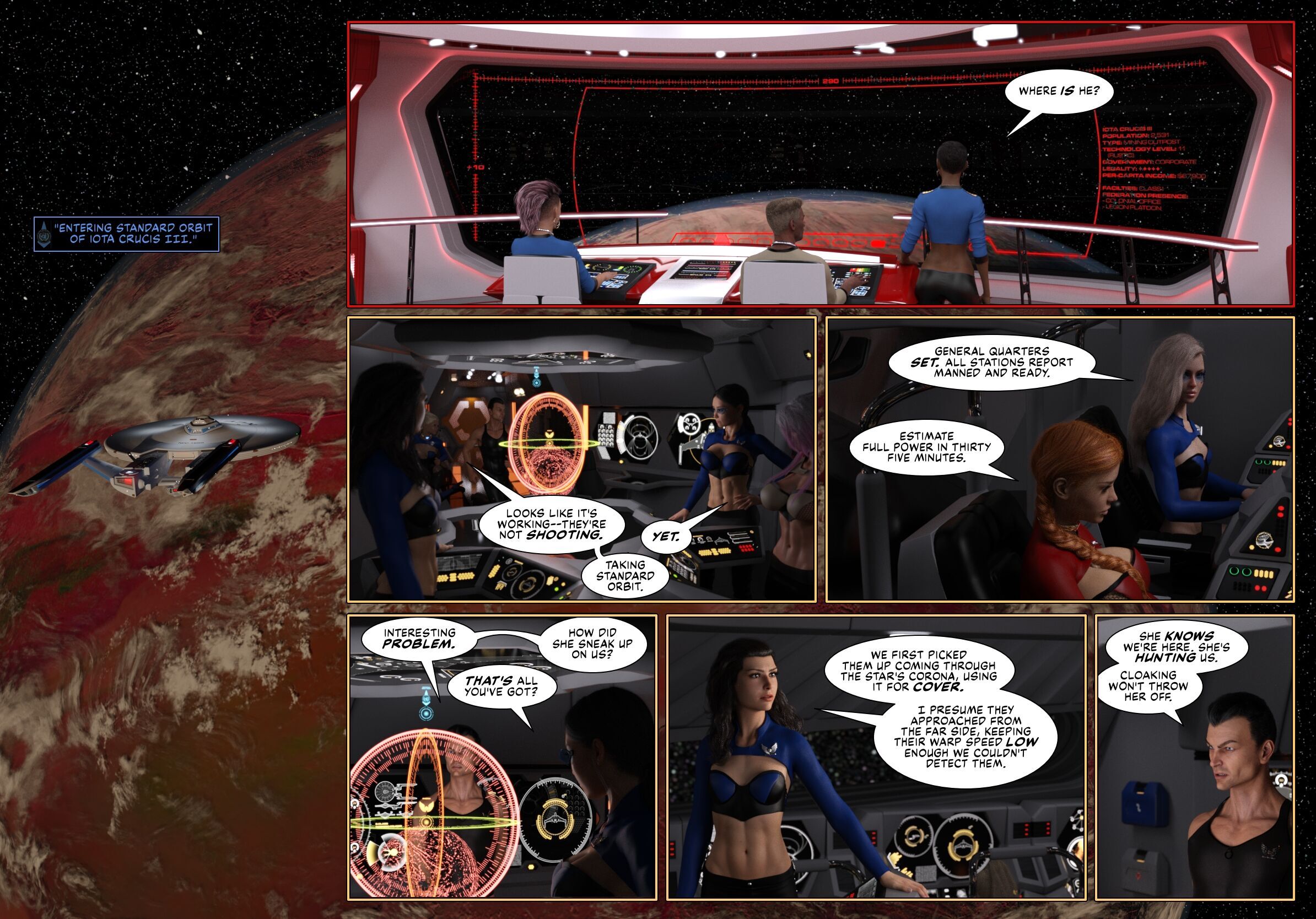 Pirates of the Coal Sack [DangerousLines] Chapter 13 - Page 9