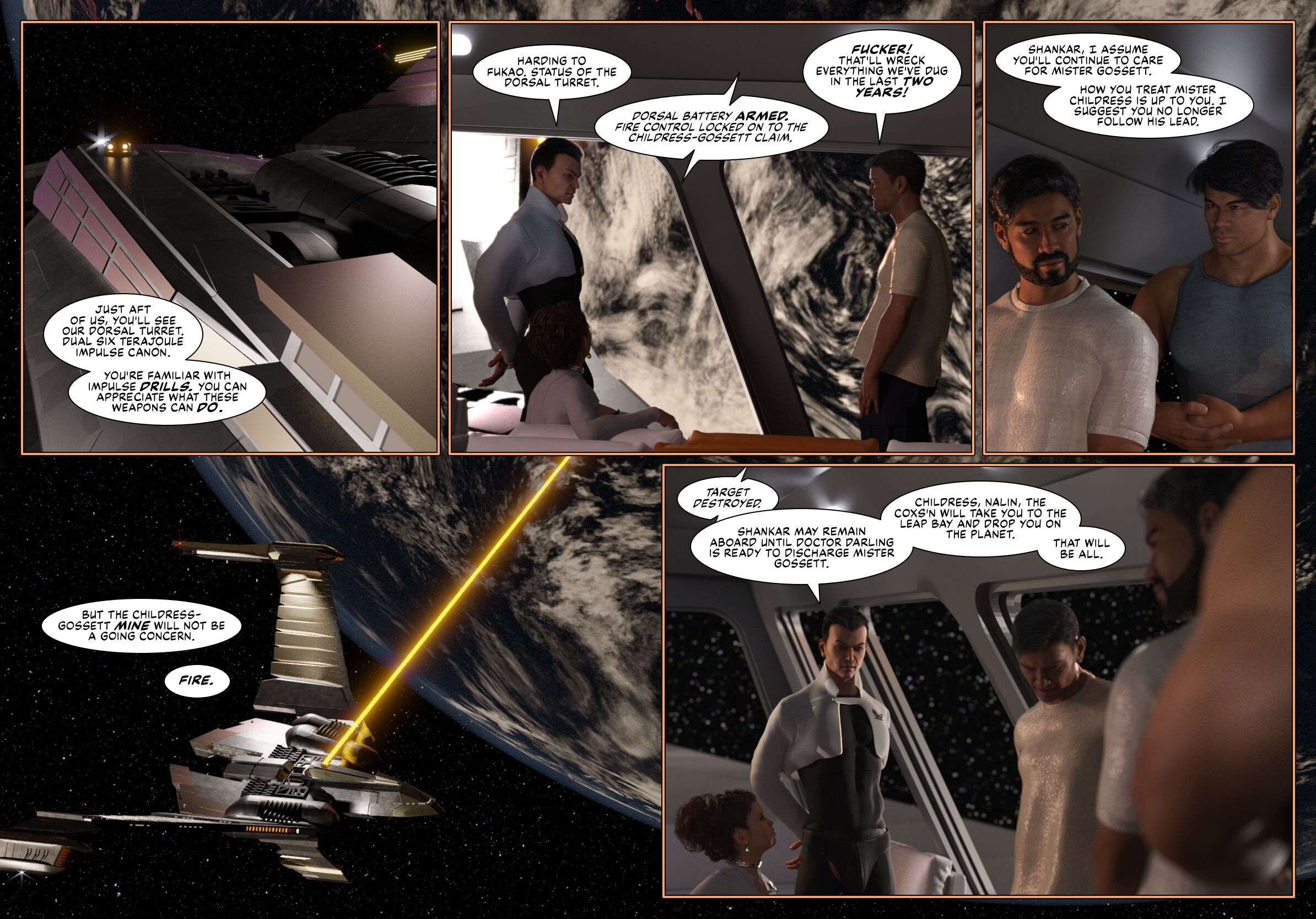 Pirates of the Coal Sack [DangerousLines] Chapter 14 - Page 9