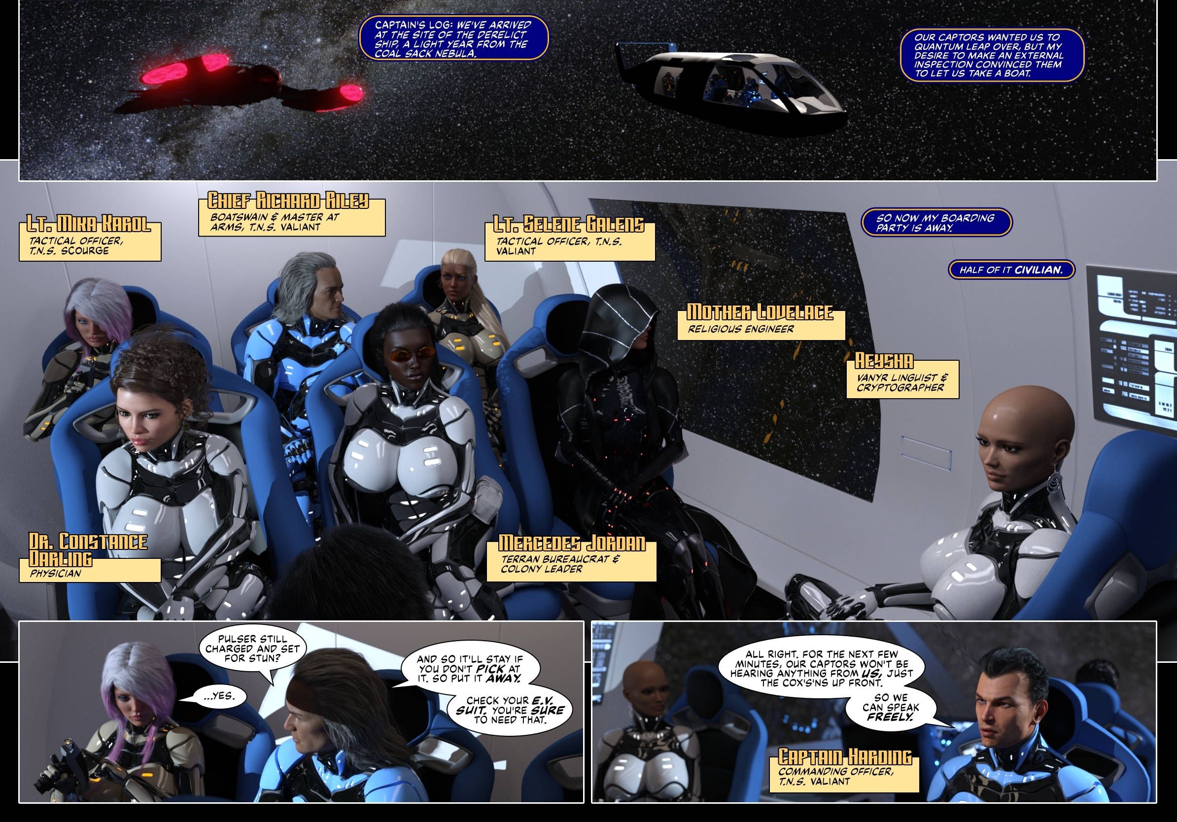 Pirates of the Coal Sack [DangerousLines] Chapter 2 - Page 3