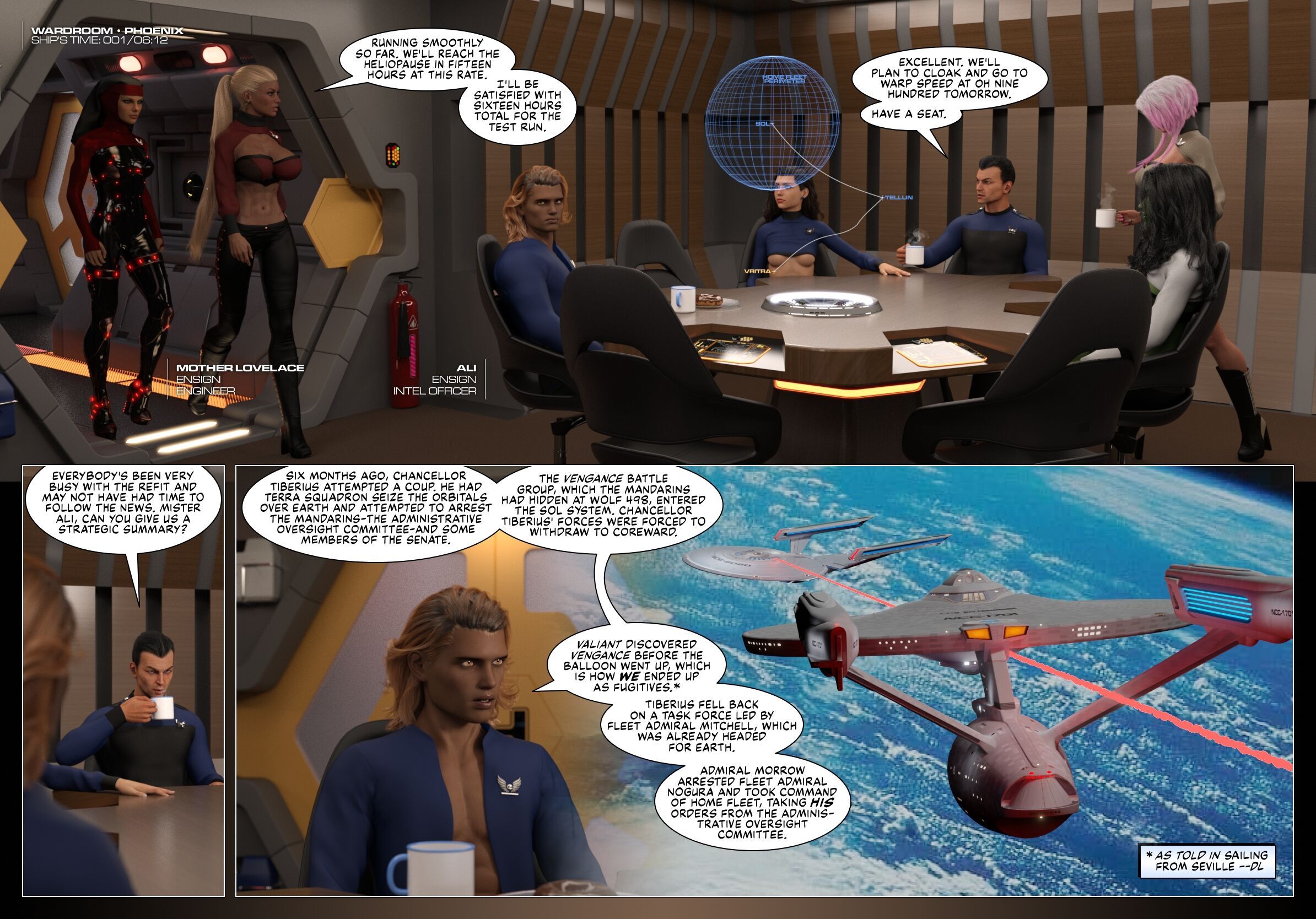 Pirates of the Coal Sack [DangerousLines] Chapter 20 - Page 7