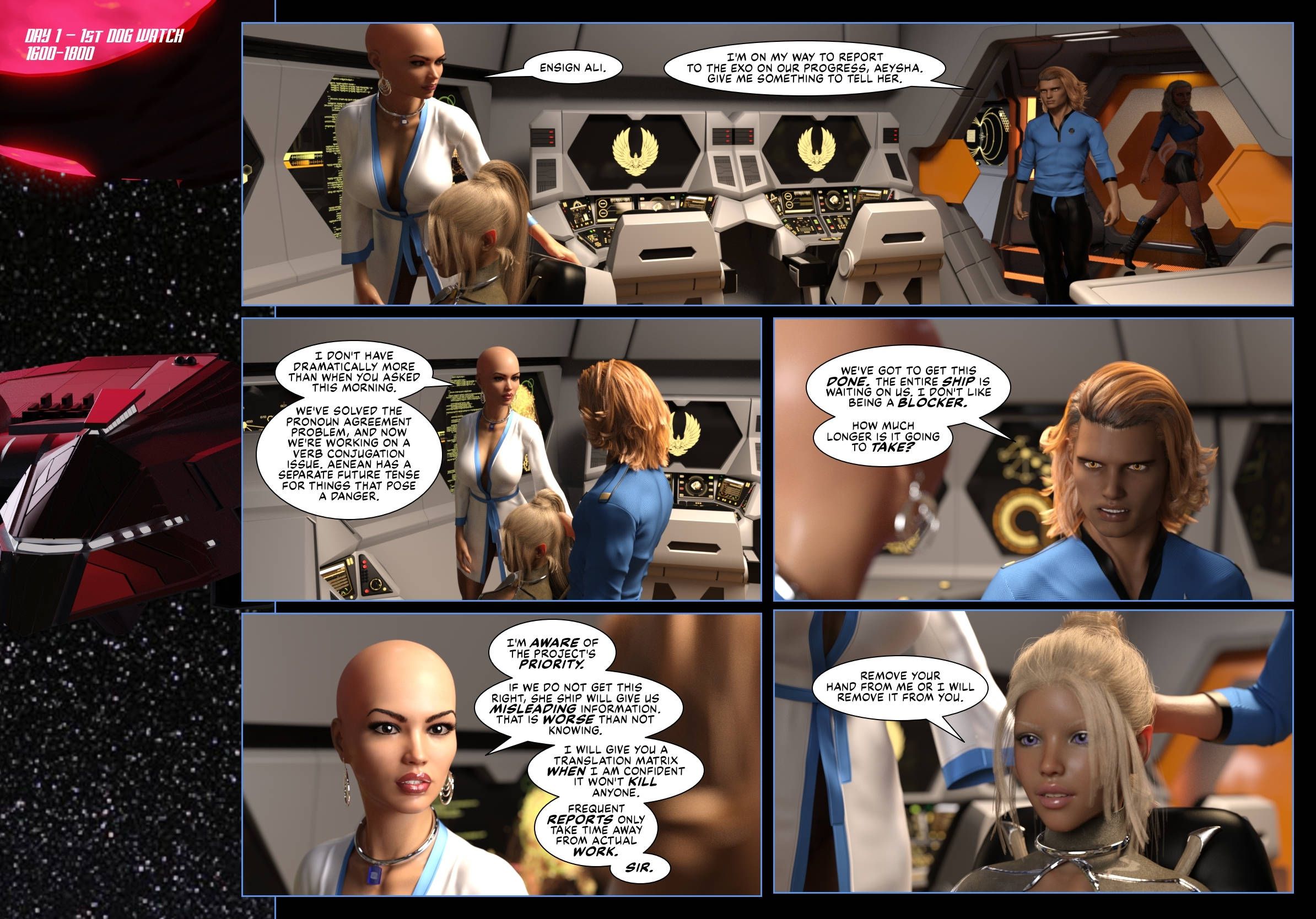 Pirates of the Coal Sack [DangerousLines] Chapter 3 - Page 17