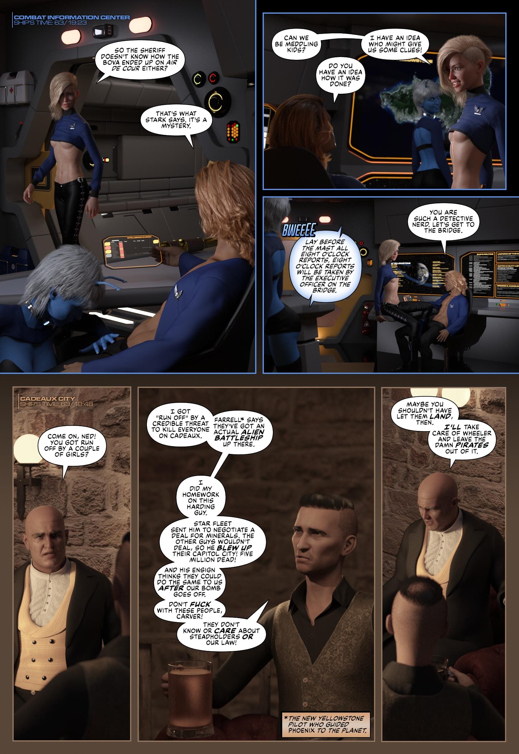 Pirates of the Coal Sack [DangerousLines] Chapter 34 - Page 18