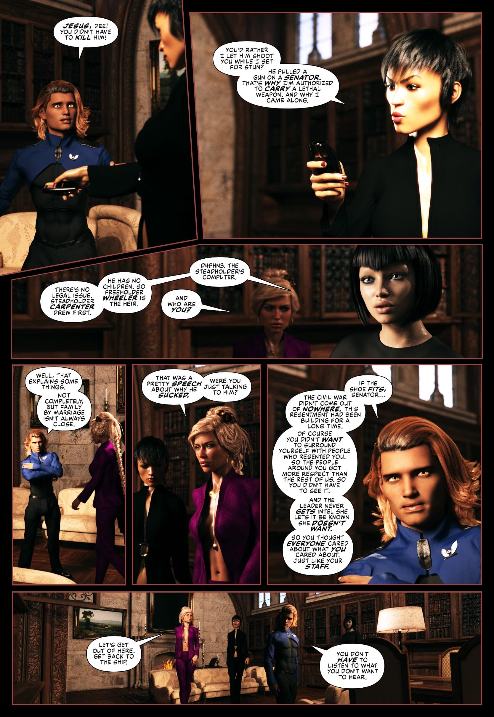 Pirates of the Coal Sack [DangerousLines] Chapter 34 - Page 32