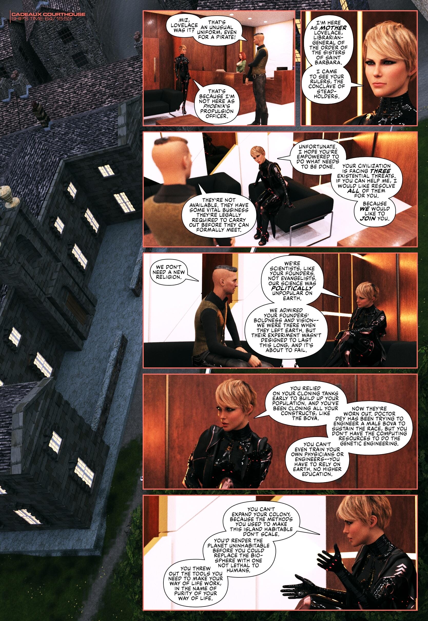 Pirates of the Coal Sack [DangerousLines] Chapter 34 - Page 35