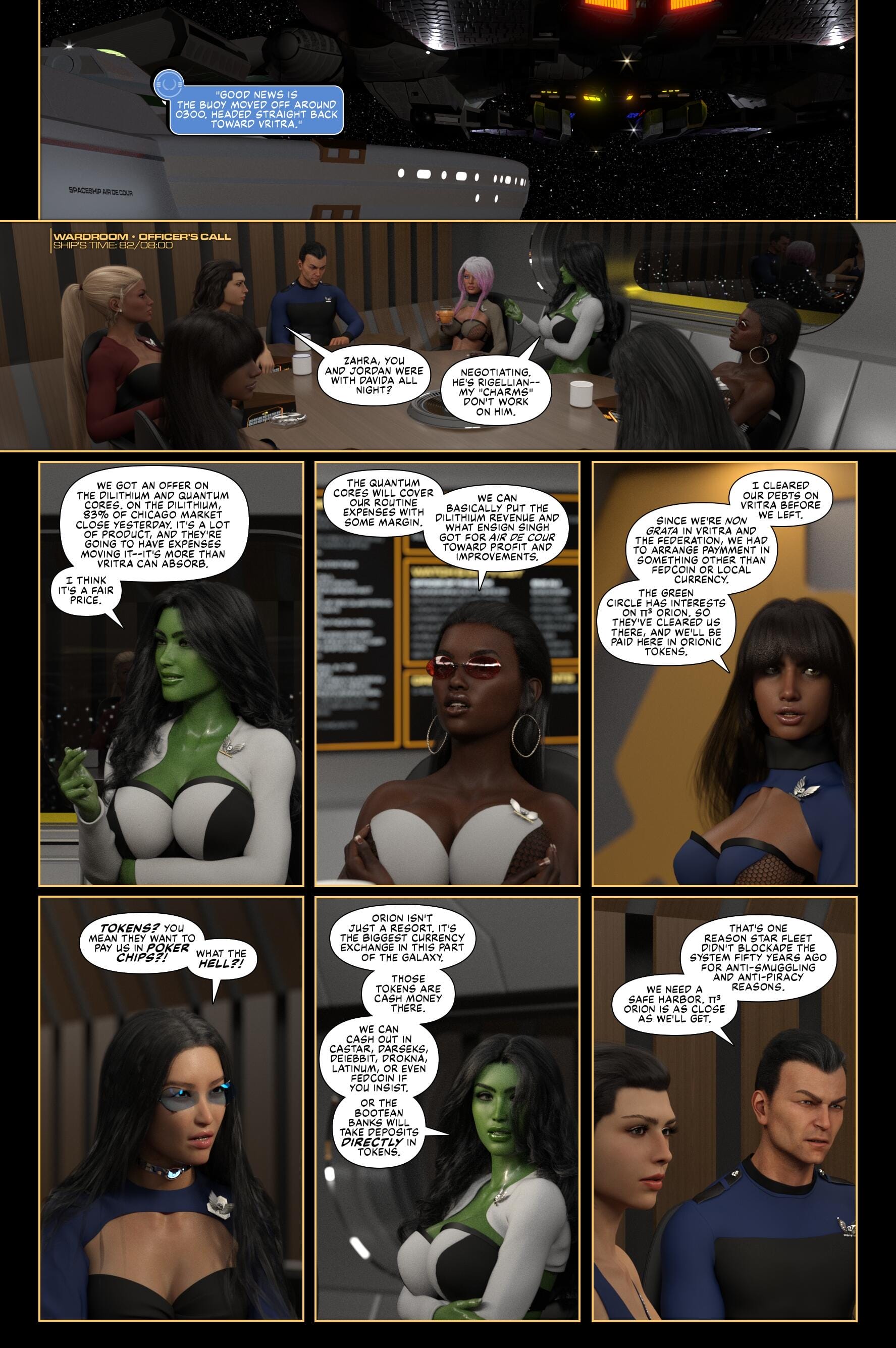 Pirates of the Coal Sack [DangerousLines] Chapter 35 - Page 17