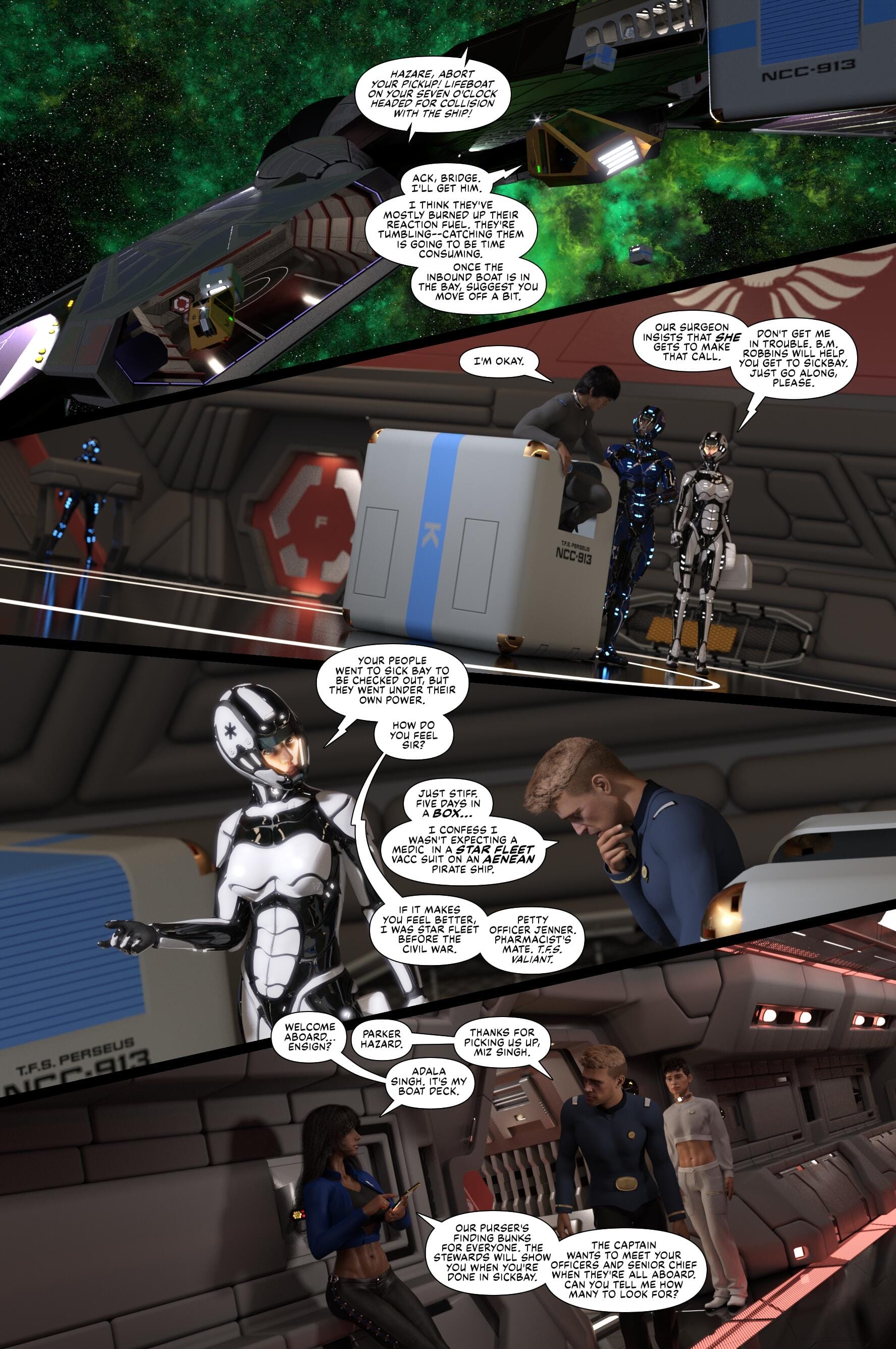 Pirates of the Coal Sack [DangerousLines] Chapter 36 - Page 7