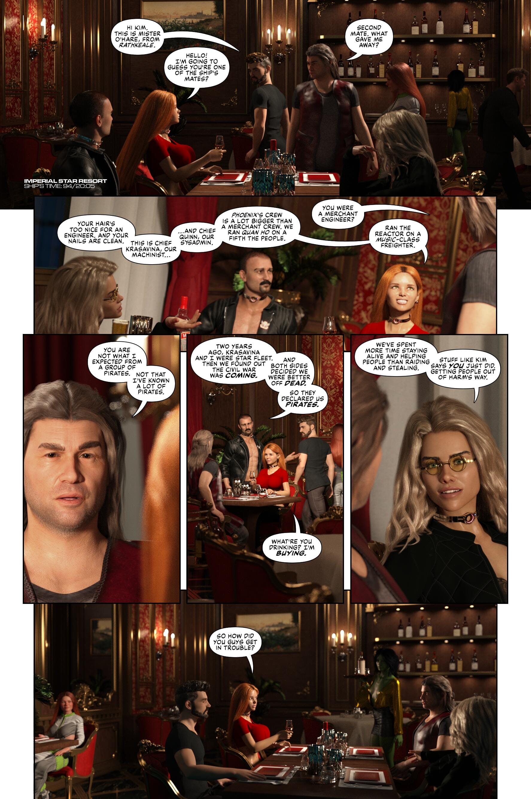 Pirates of the Coal Sack [DangerousLines] Chapter 37 - Page 20