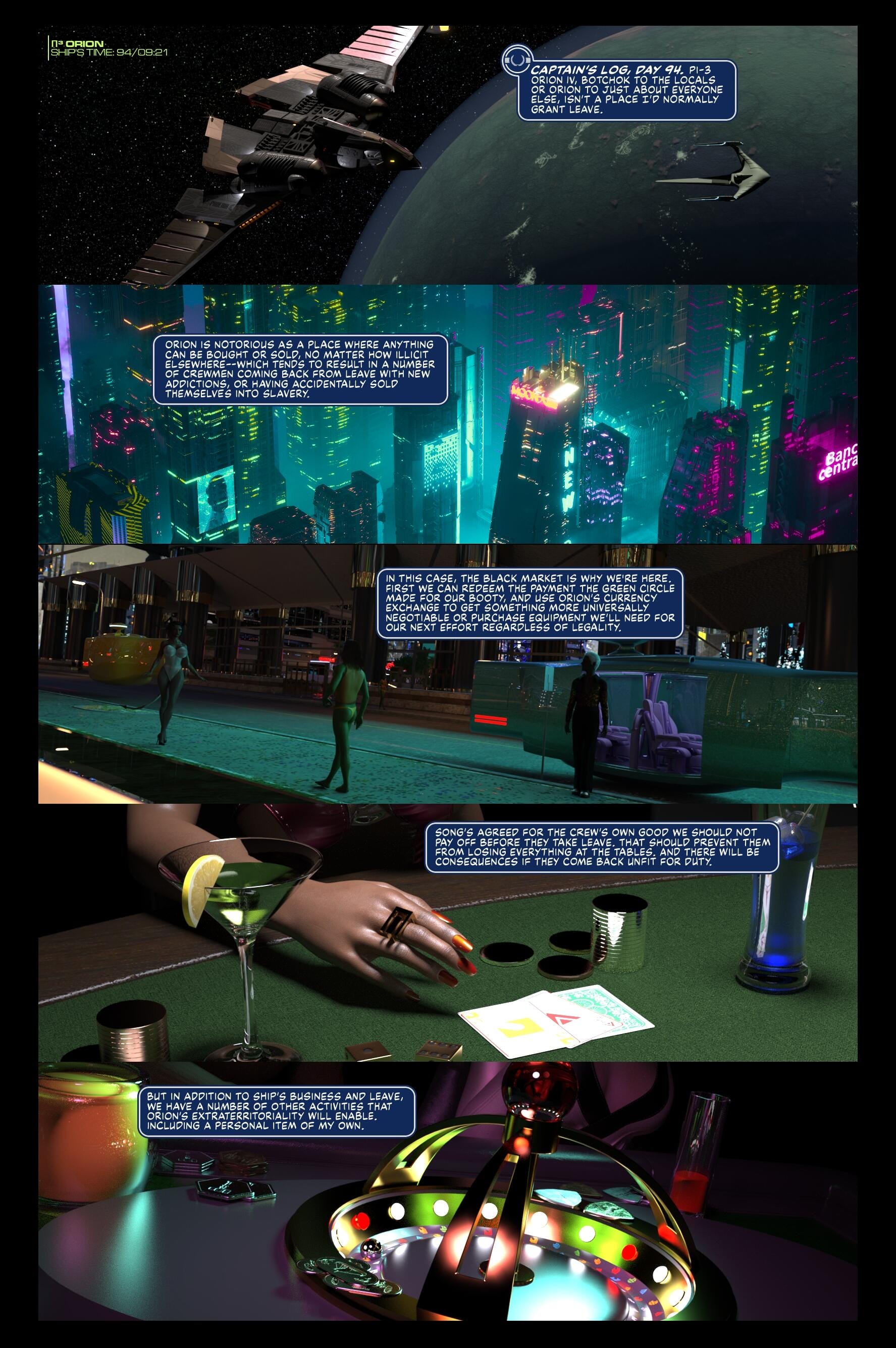 Pirates of the Coal Sack [DangerousLines] Chapter 37 - Page 4