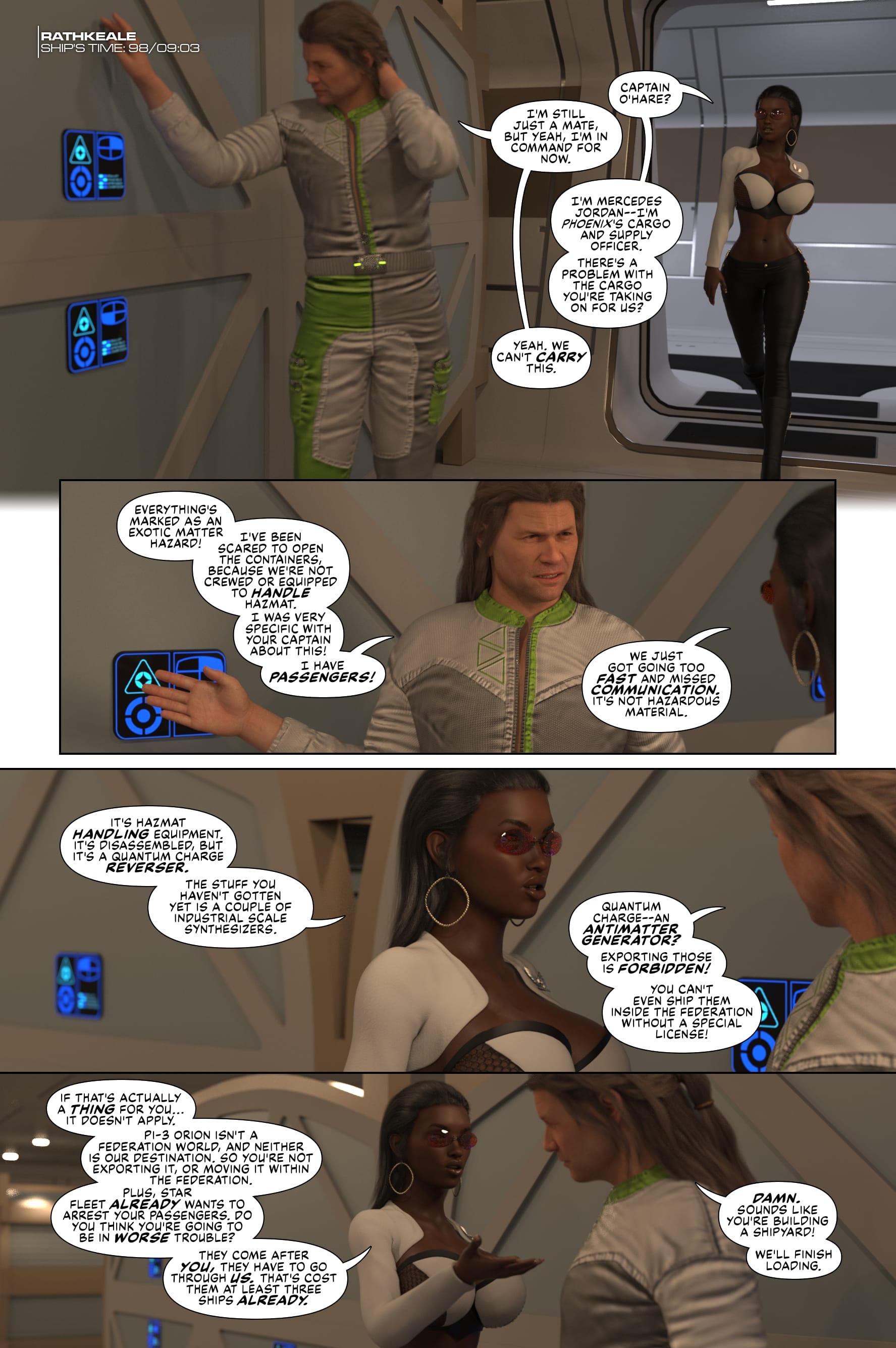 Pirates of the Coal Sack [DangerousLines] Chapter 39 - Page 32