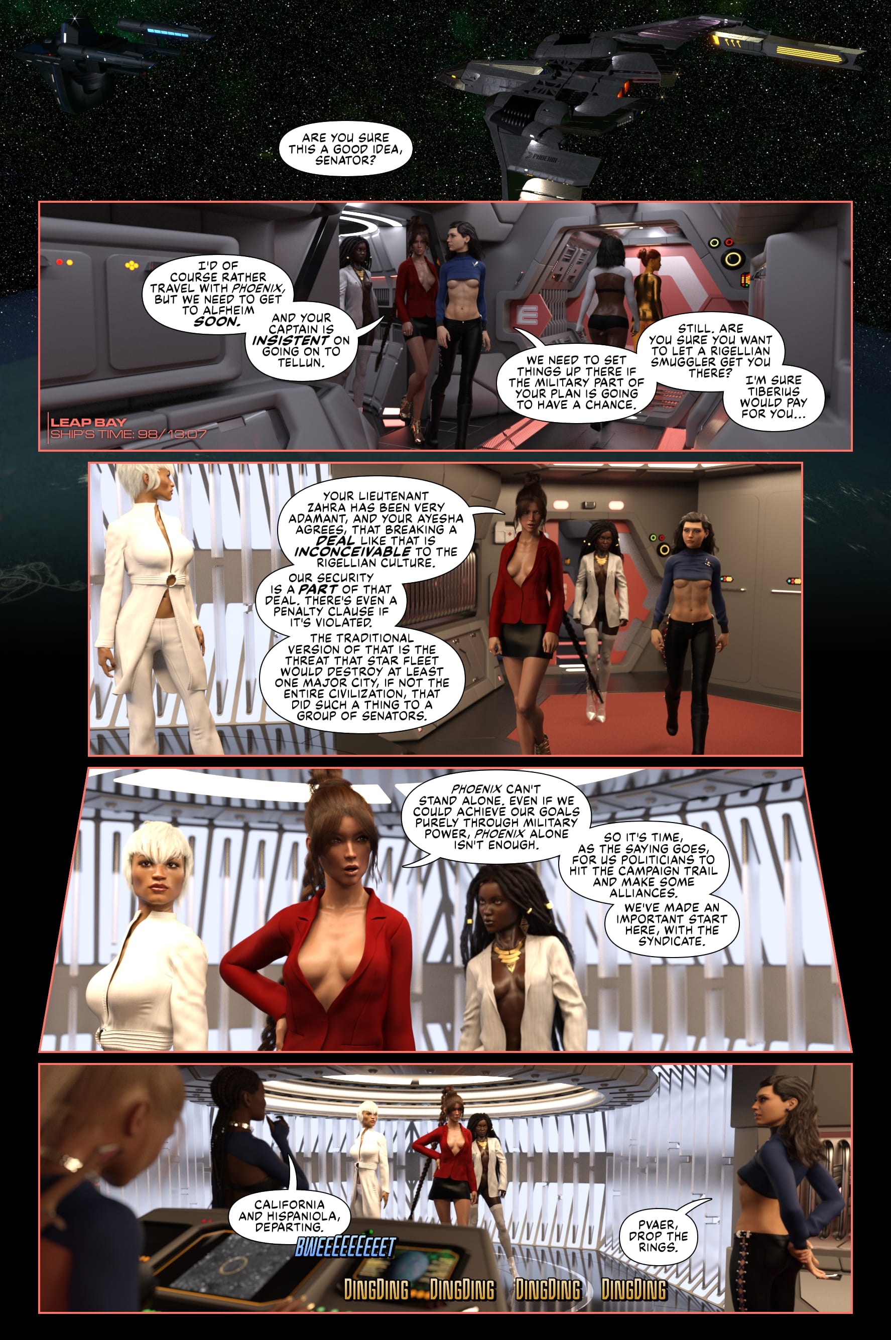 Pirates of the Coal Sack [DangerousLines] Chapter 39 - Page 34