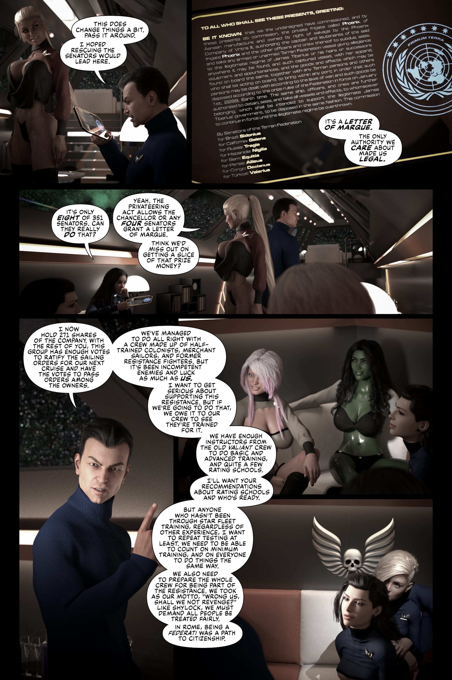 Pirates of the Coal Sack [DangerousLines] Chapter 40 - Page 36